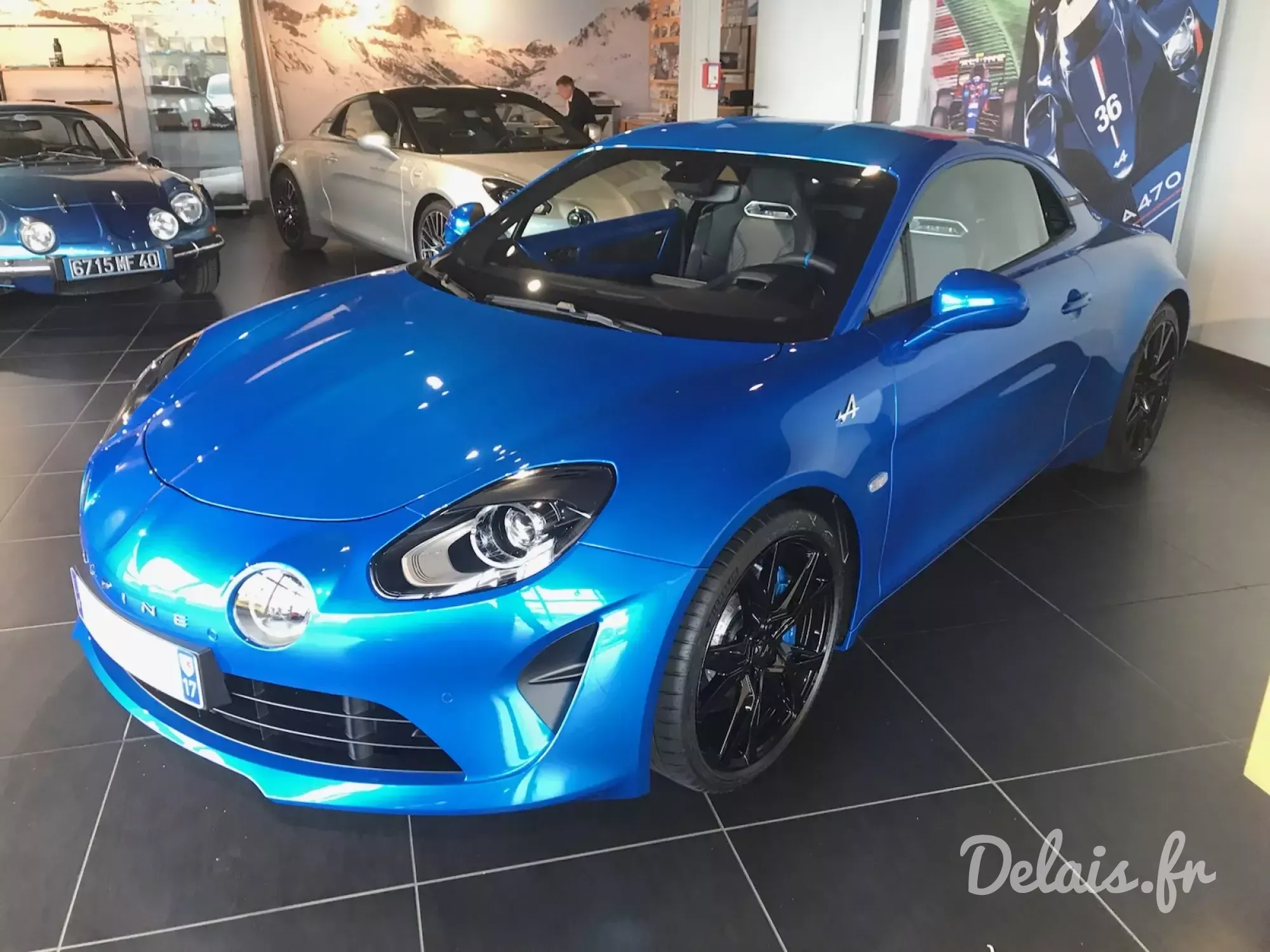 Alpine A110 Bleu Alpine GT
