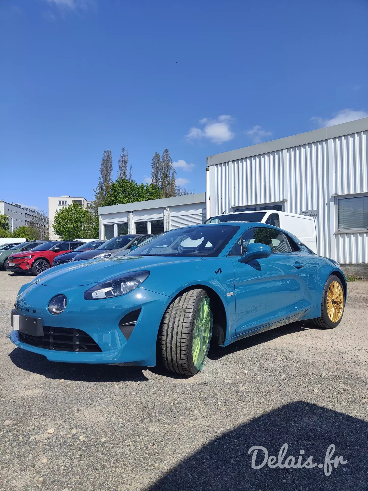 Alpine A110 Atelier Bleu Paon S