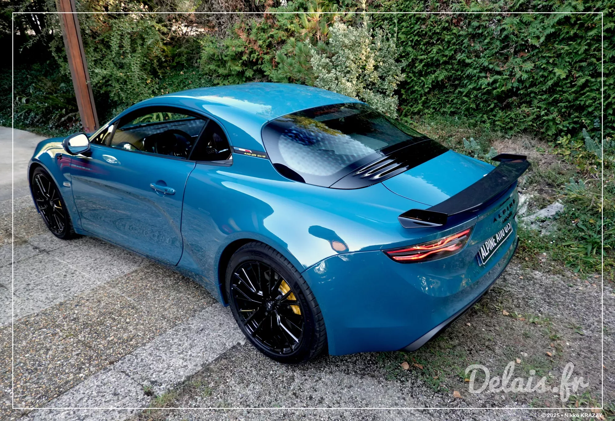 Alpine A110 Atelier Bleu Paon GTS