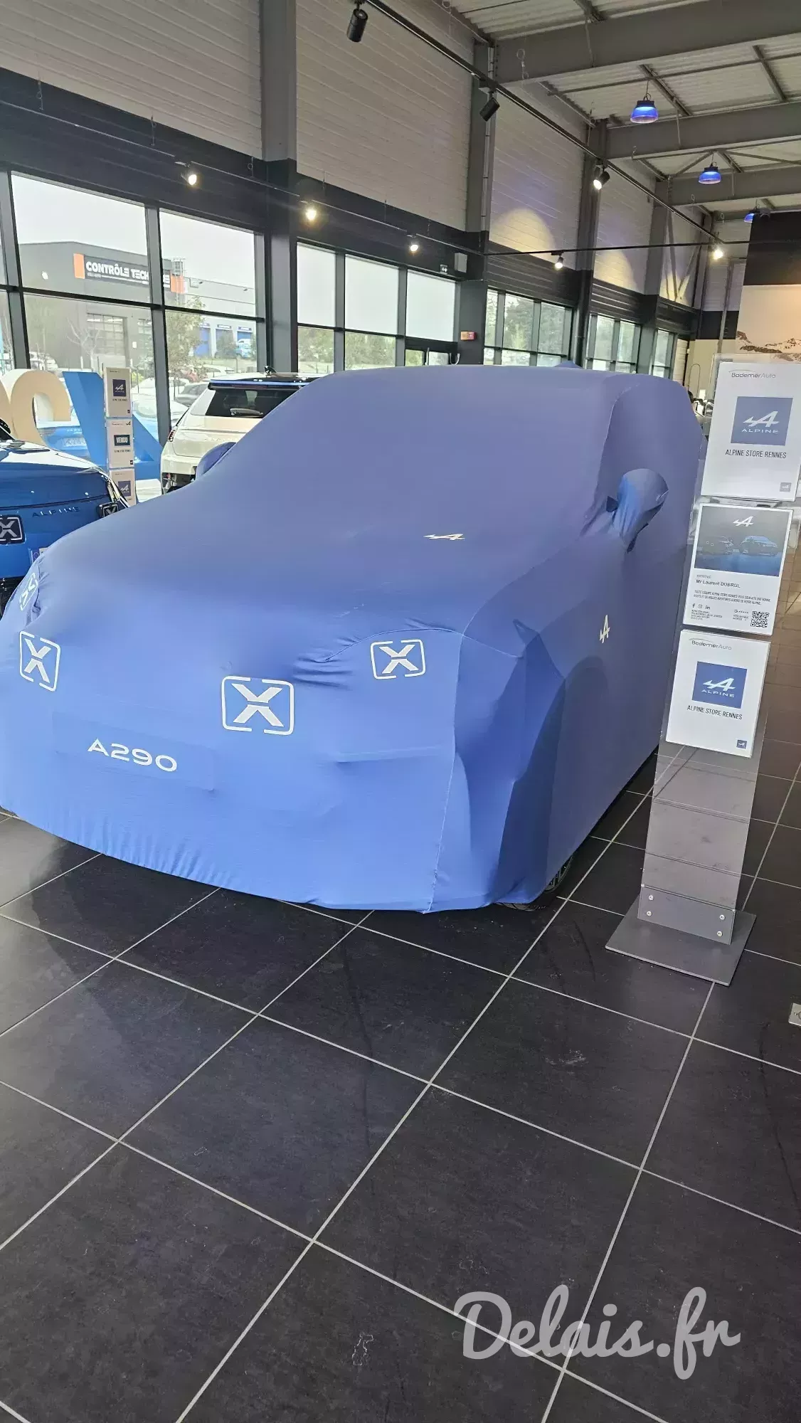 Alpine A290 Bleu Alpine Vision GT