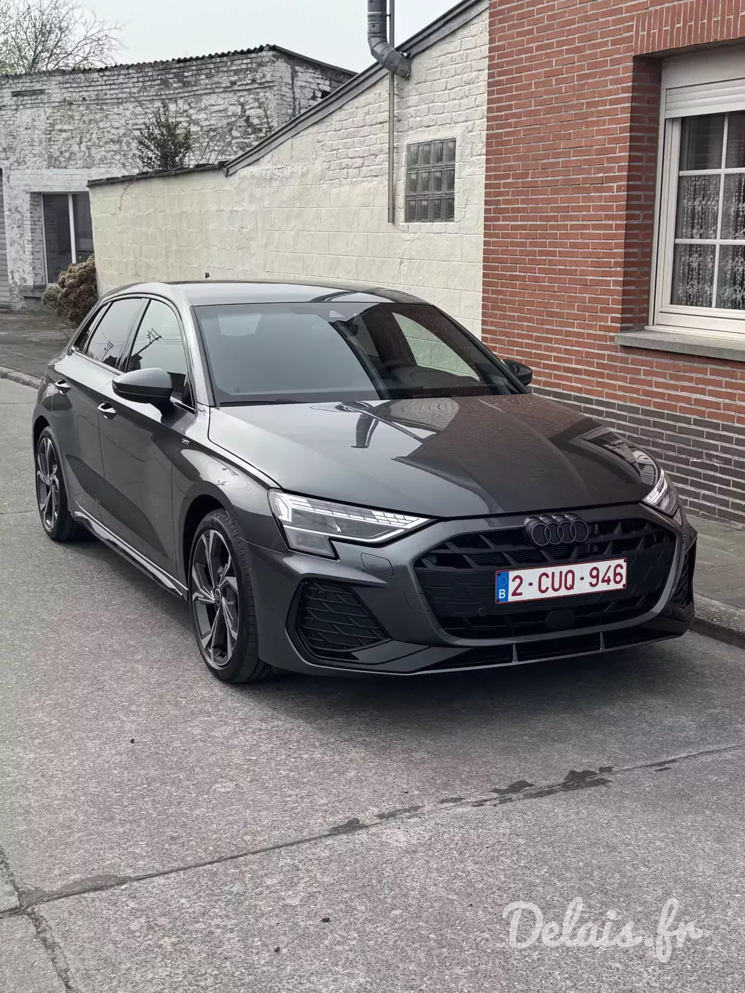 Audi A3 Sportback Daytona grey S line