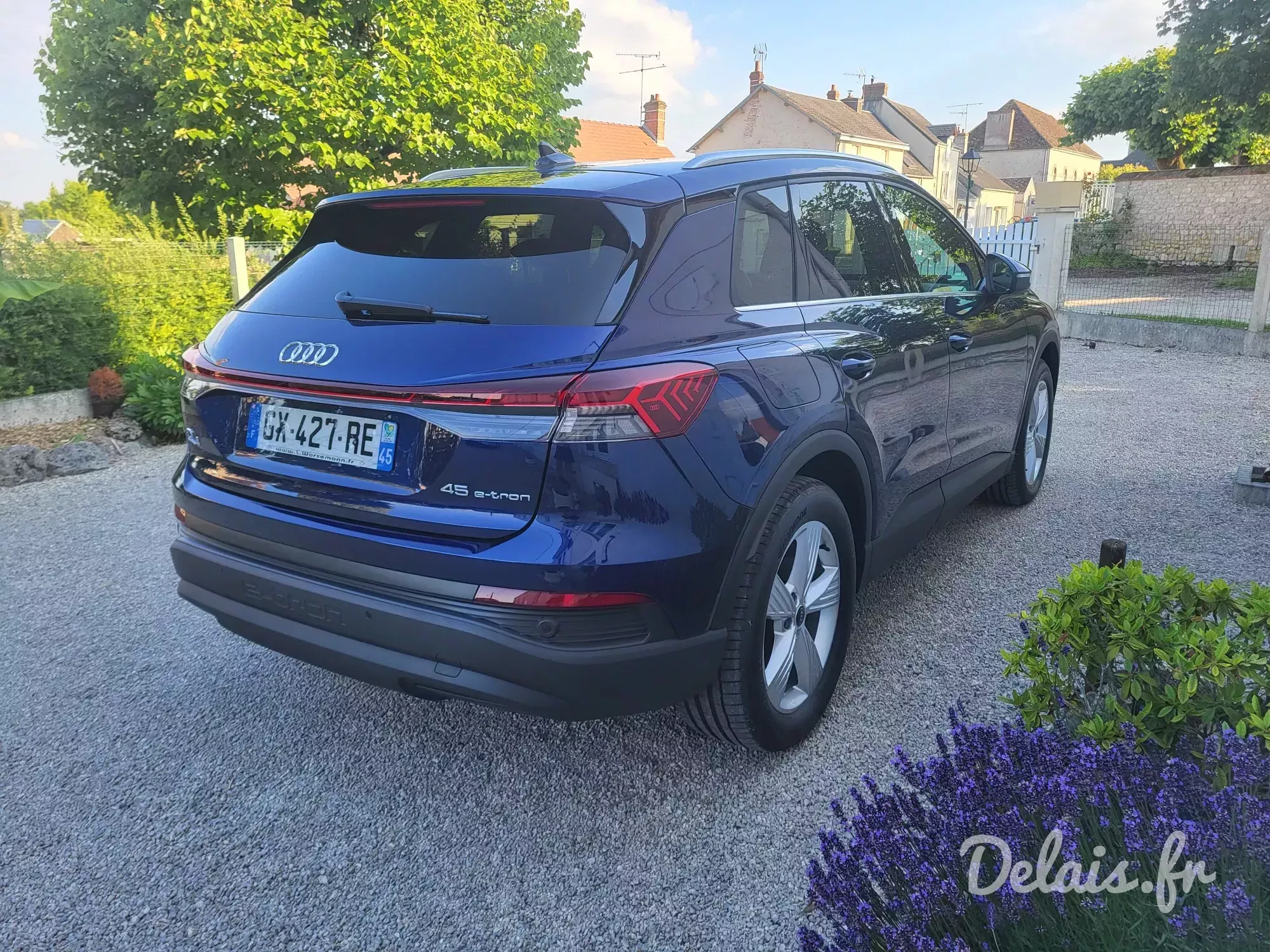 Audi Q4 e-tron Navarra Blue Design