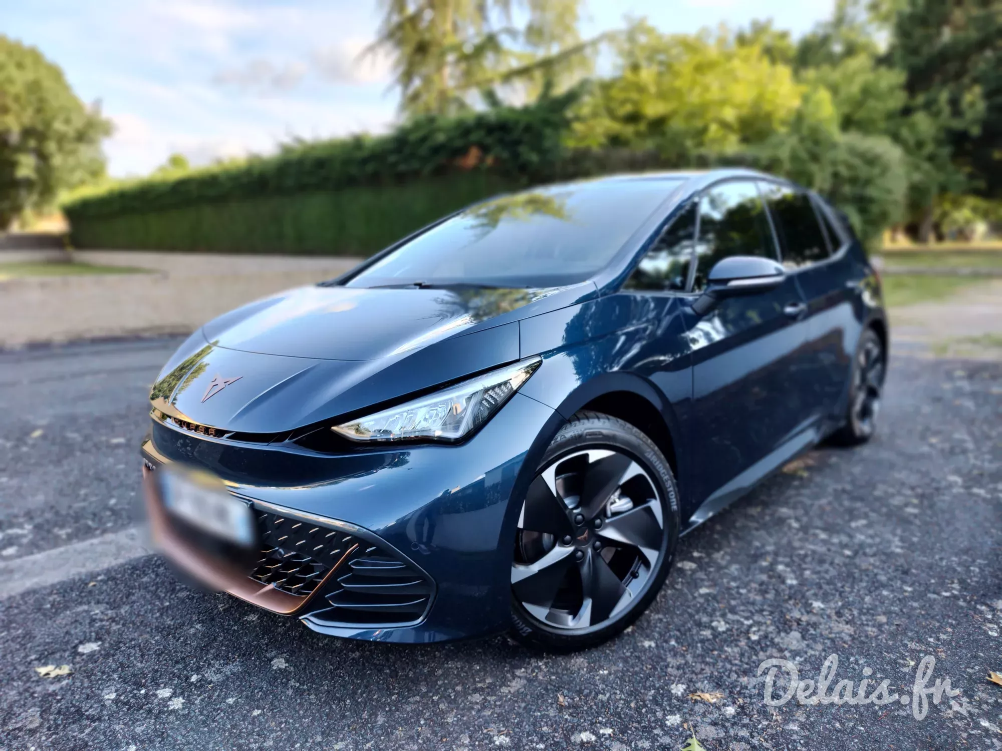 Cupra Born Aurora Blue VZ