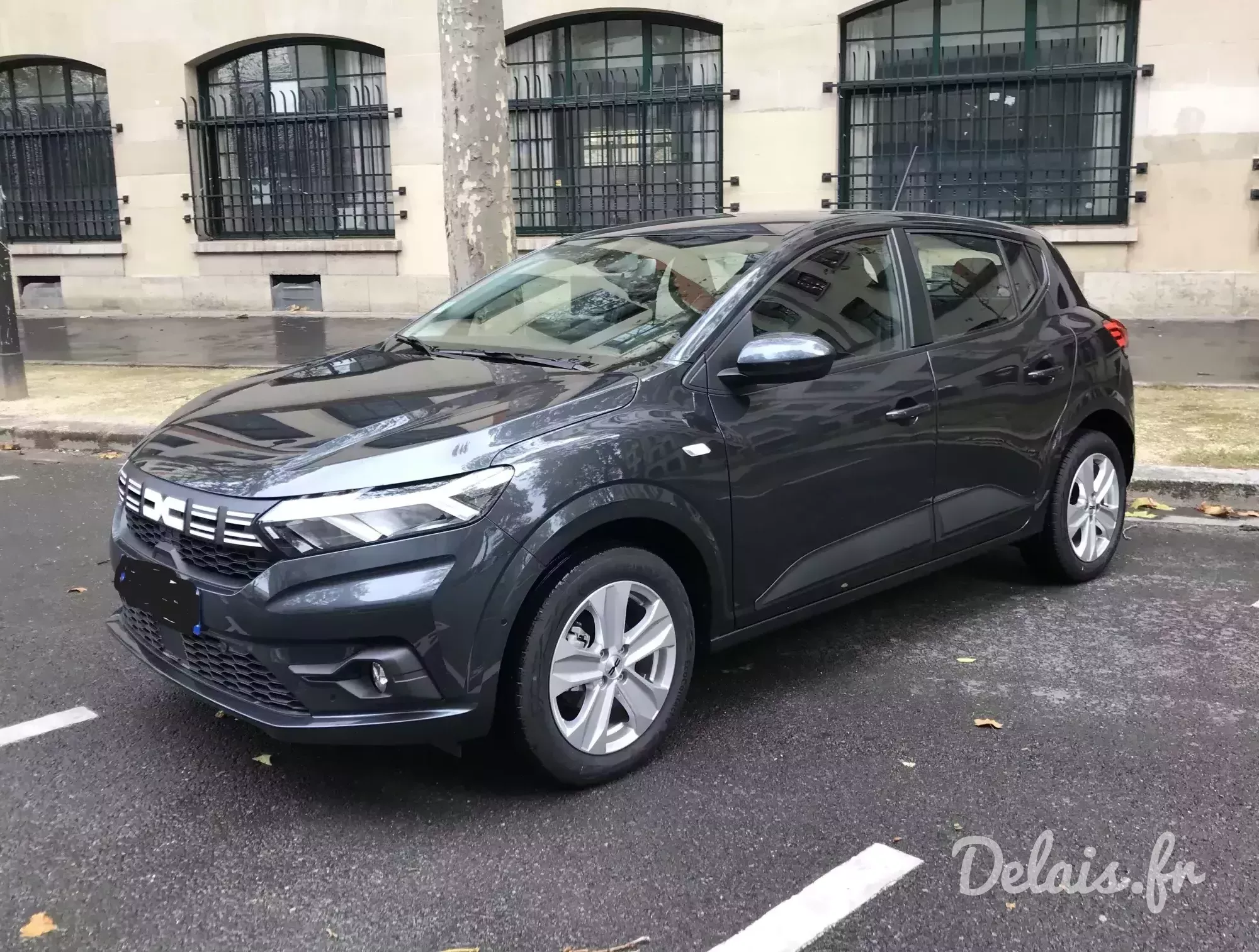 Dacia Sandero Gris Comète Expression