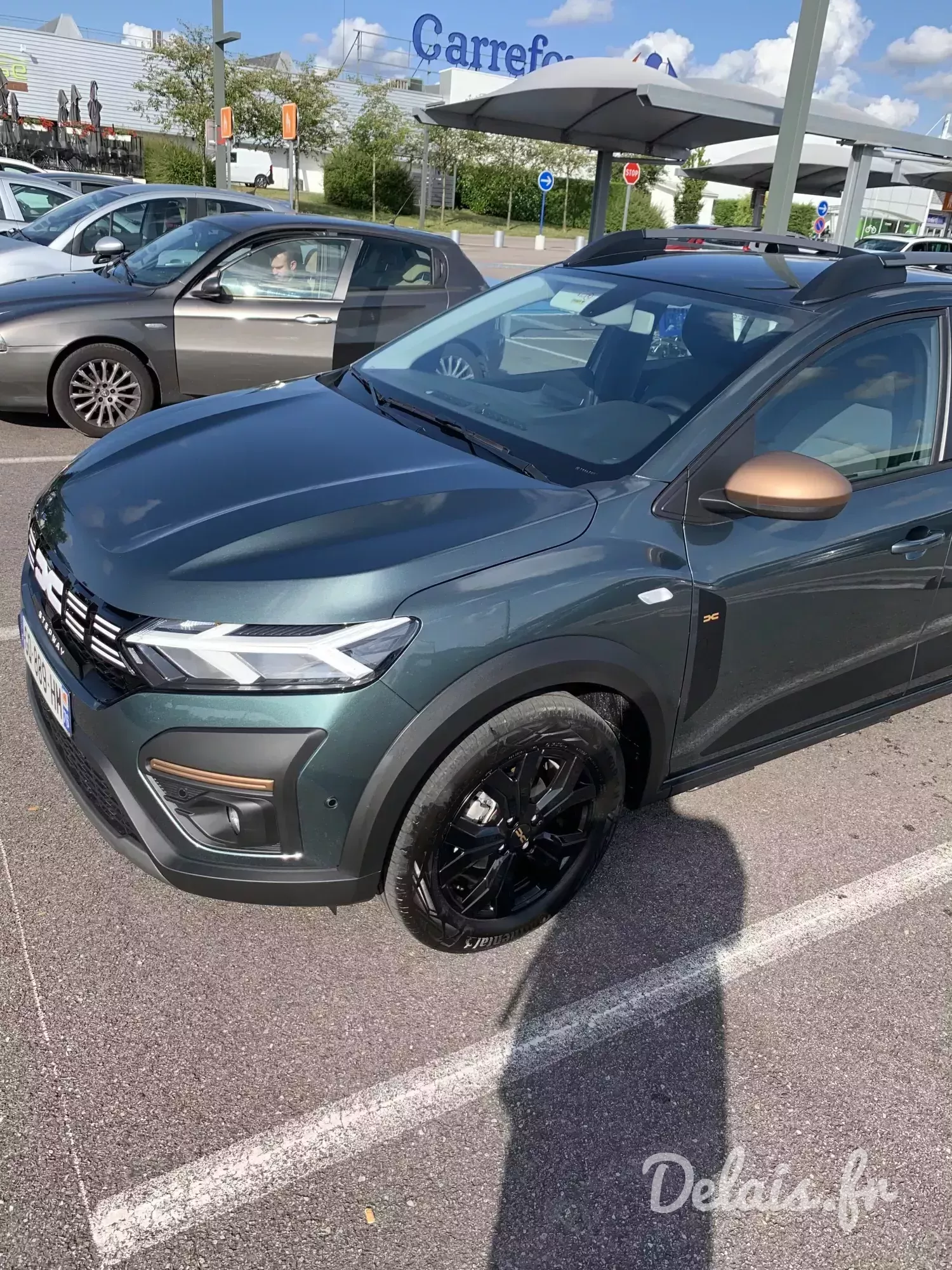 Dacia Sandero Cedar Green Stepway Expression +