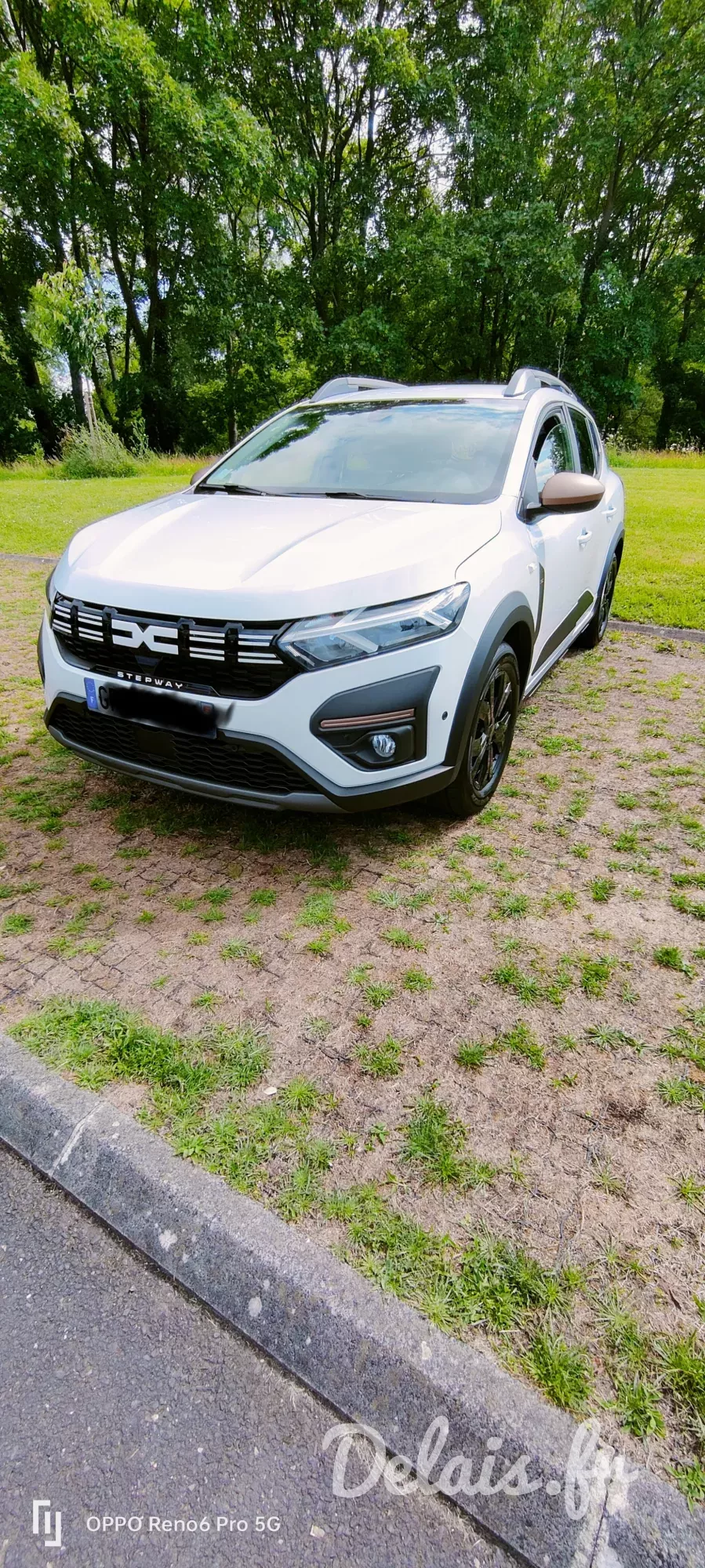 Dacia Sandero Glacier White Stepway Extreme
