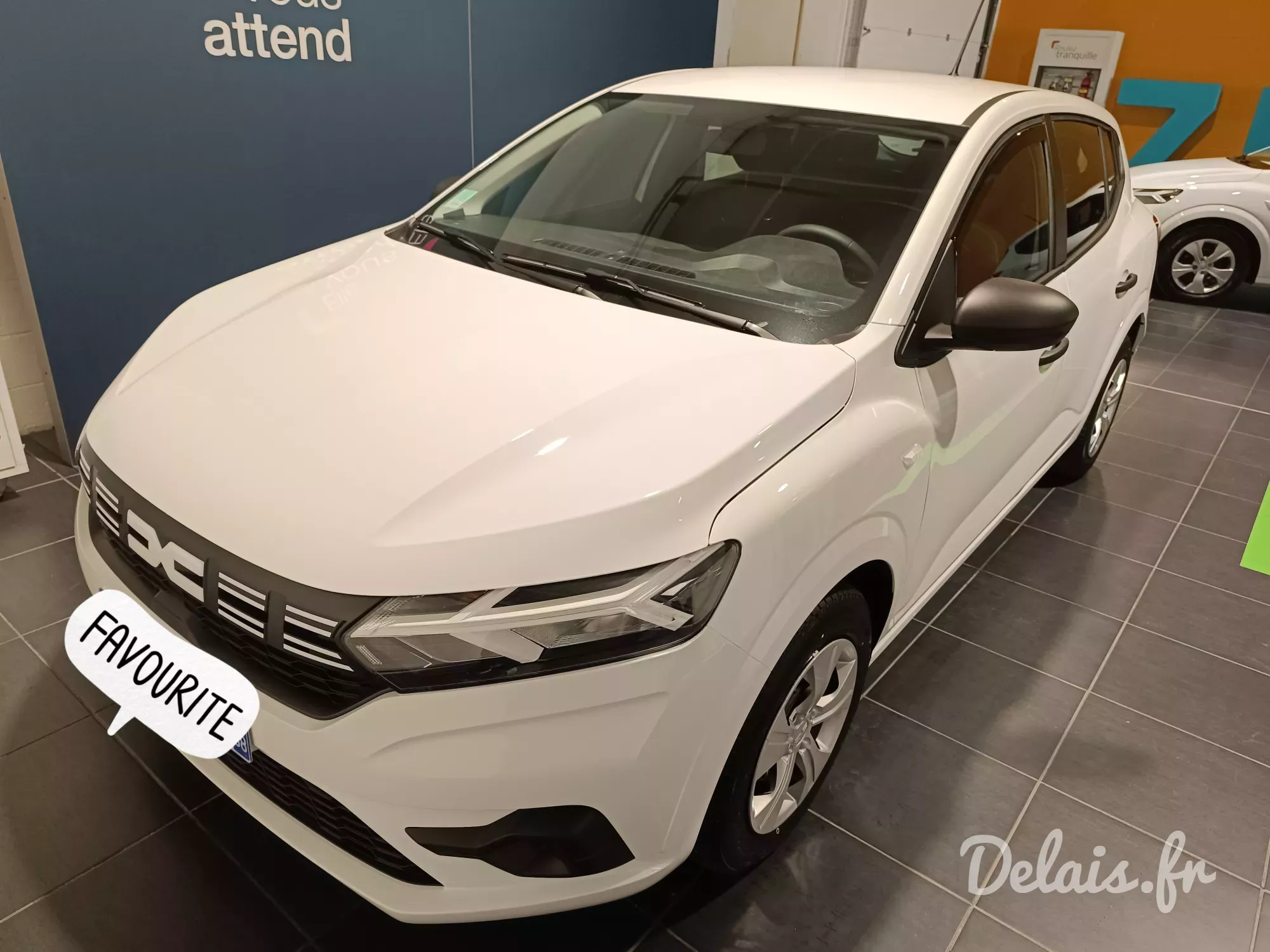 Dacia Sandero Glacier White Essential