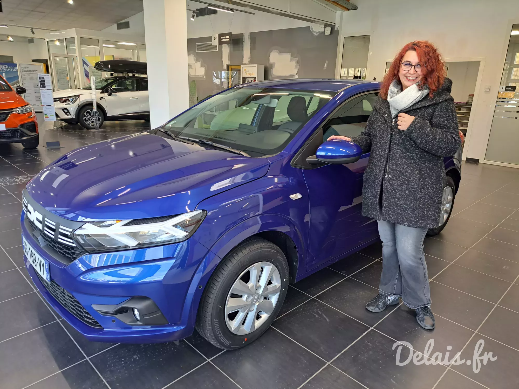 Dacia Sandero Iron Blue Expression