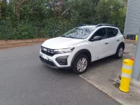 Dacia Sandero Glacier White Stepway Essential of Éric Claude