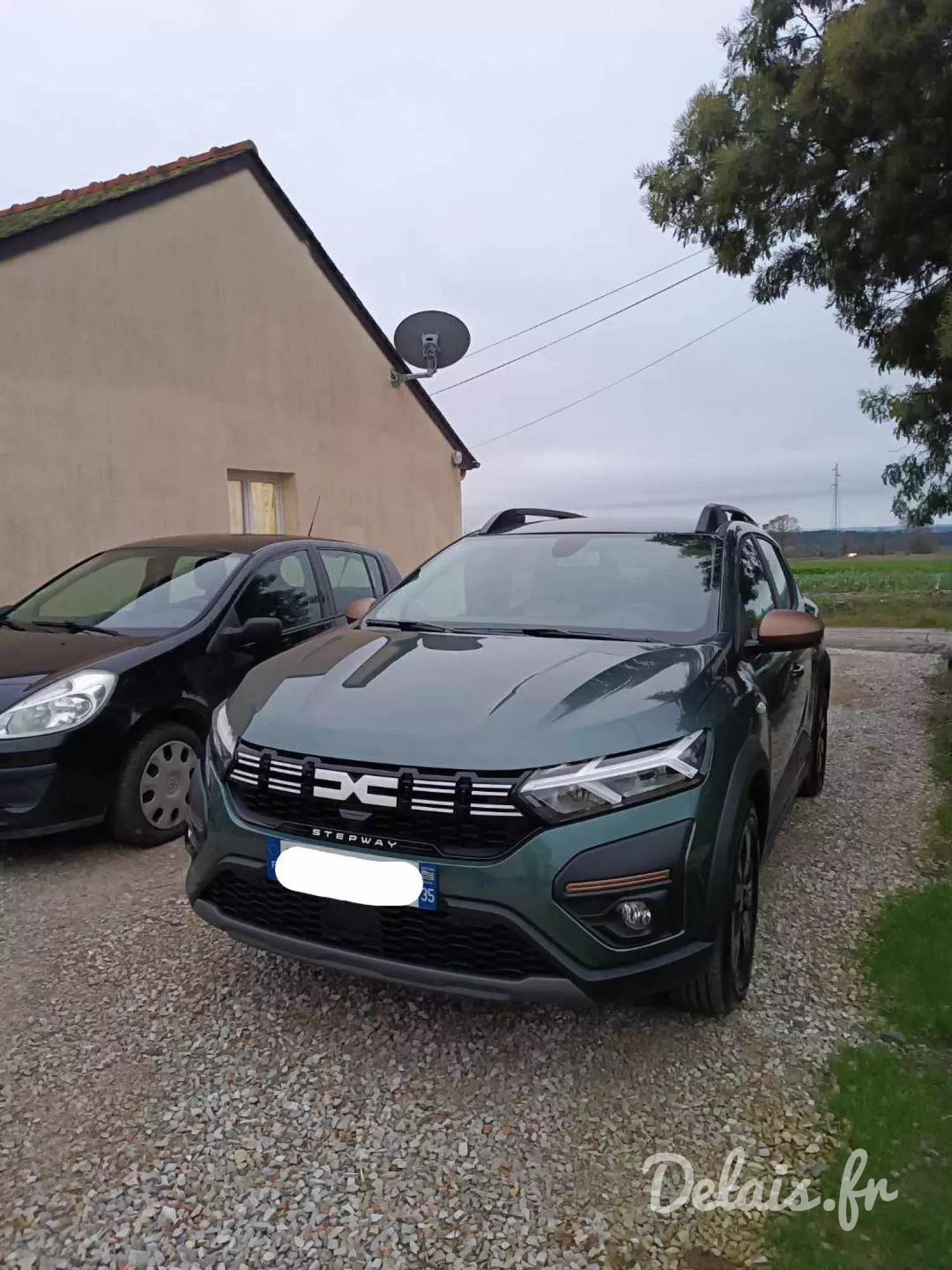 Dacia Sandero Cedar Green Stepway Extreme +
