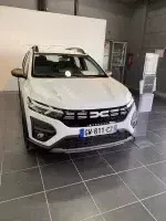 Dacia Sandero Glacier White Stepway Extreme of denimalmc