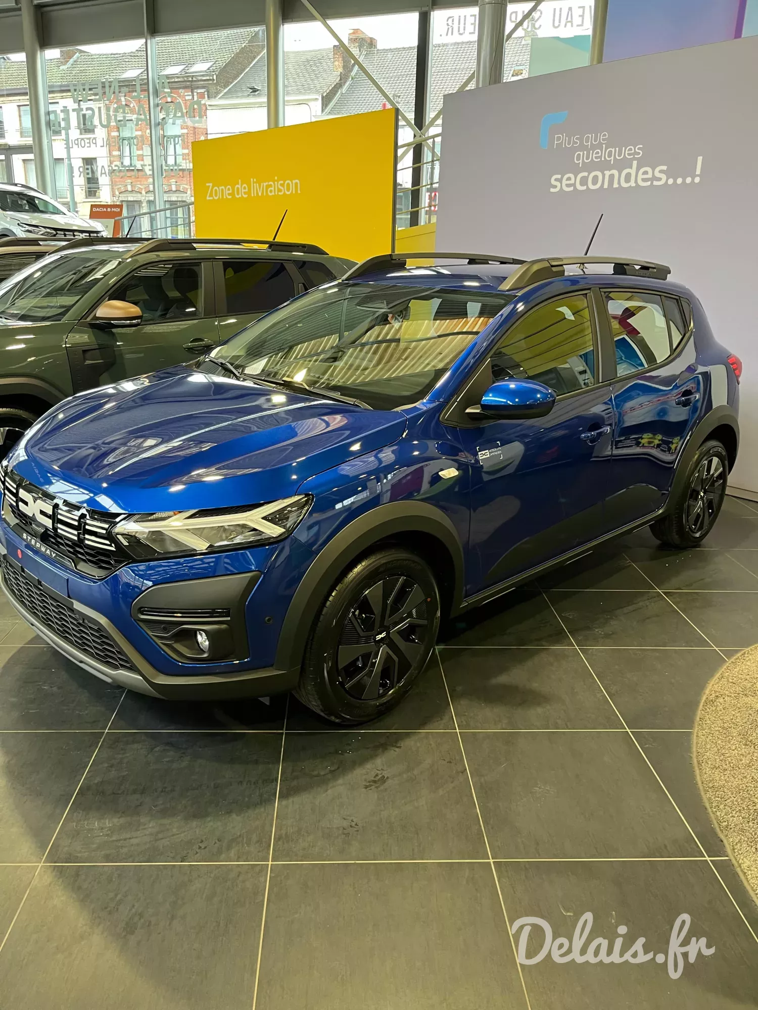 Dacia Sandero Iron Blue Stepway Expression
