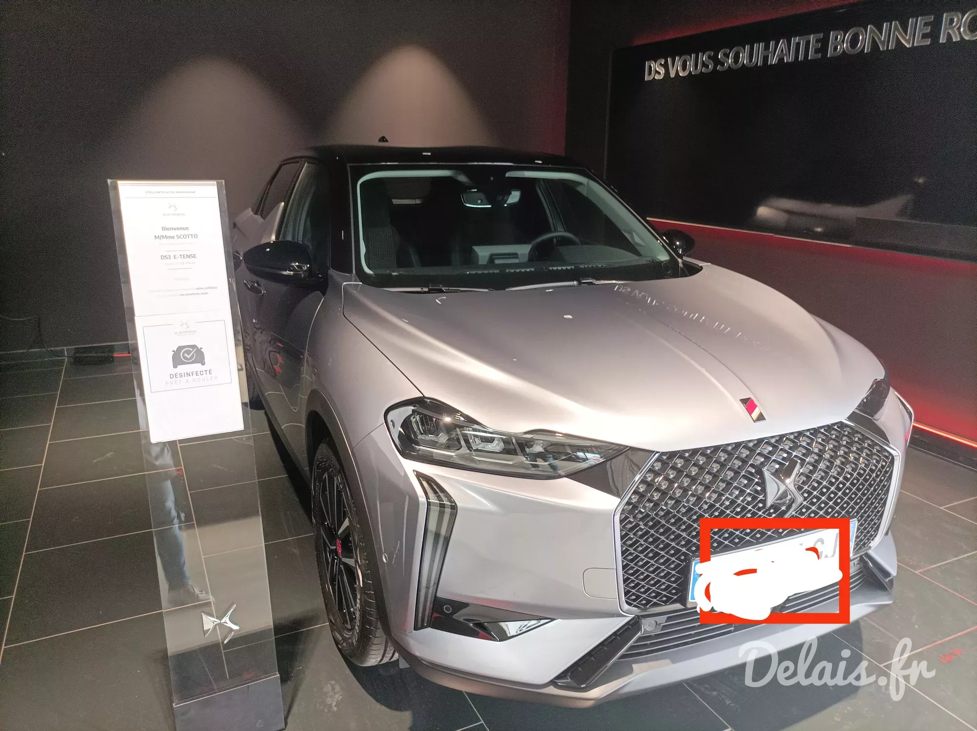 DS3 Gris Artense Performance Line+