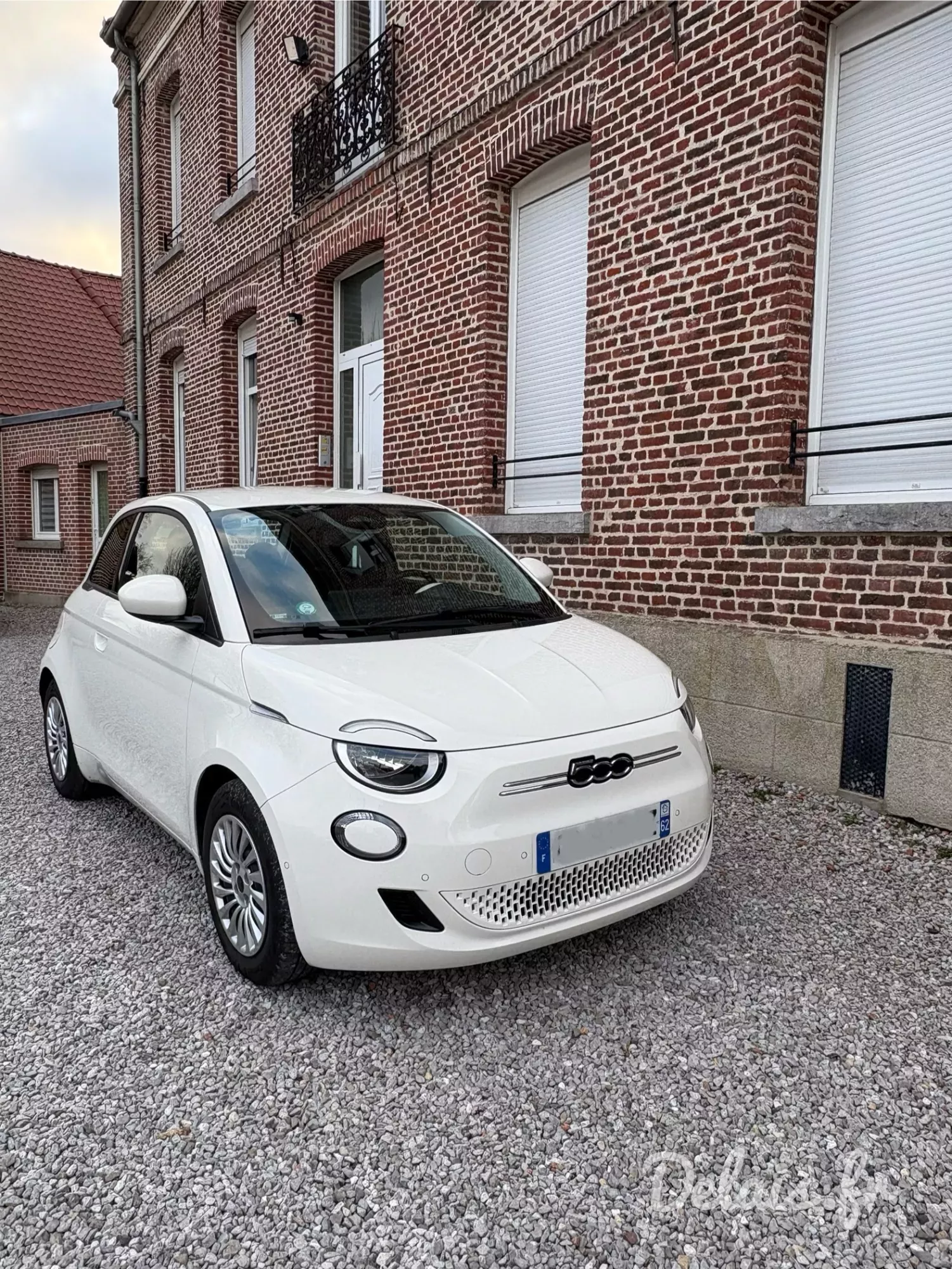 Fiat 500 White 500