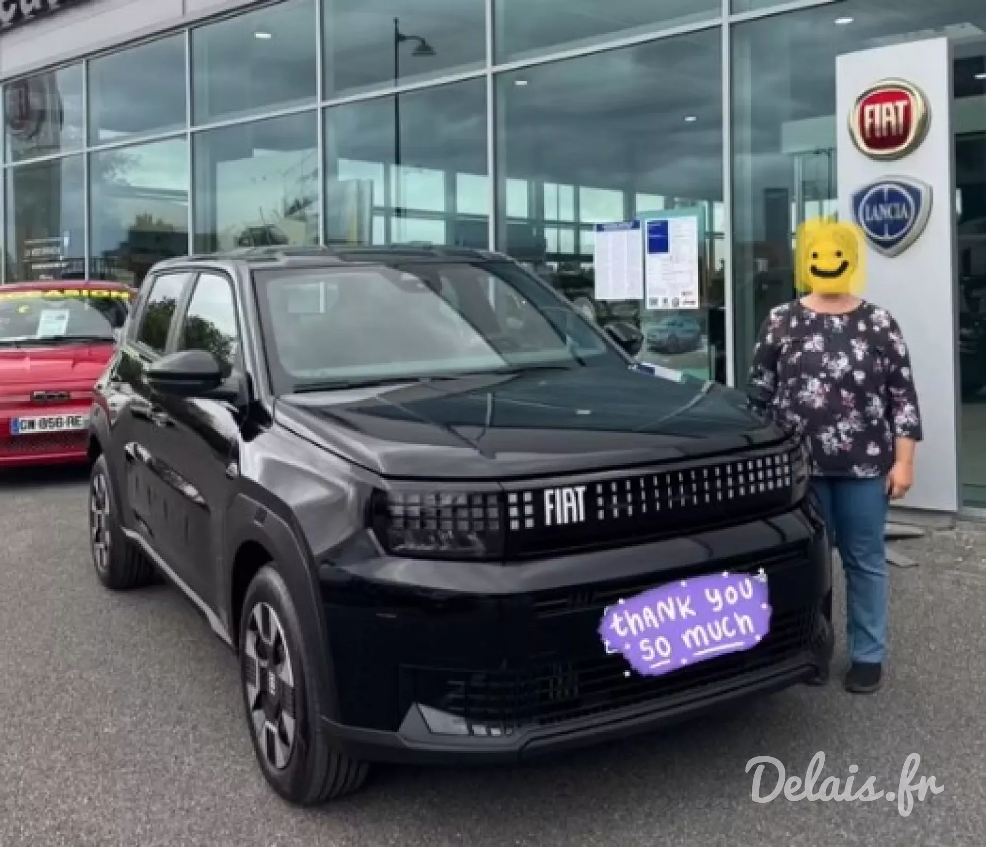 Fiat Grande Panda Cinema Black Pop