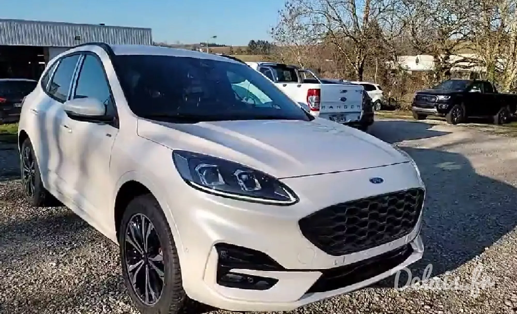 Ford Kuga Blanc Platinium ST-Line X