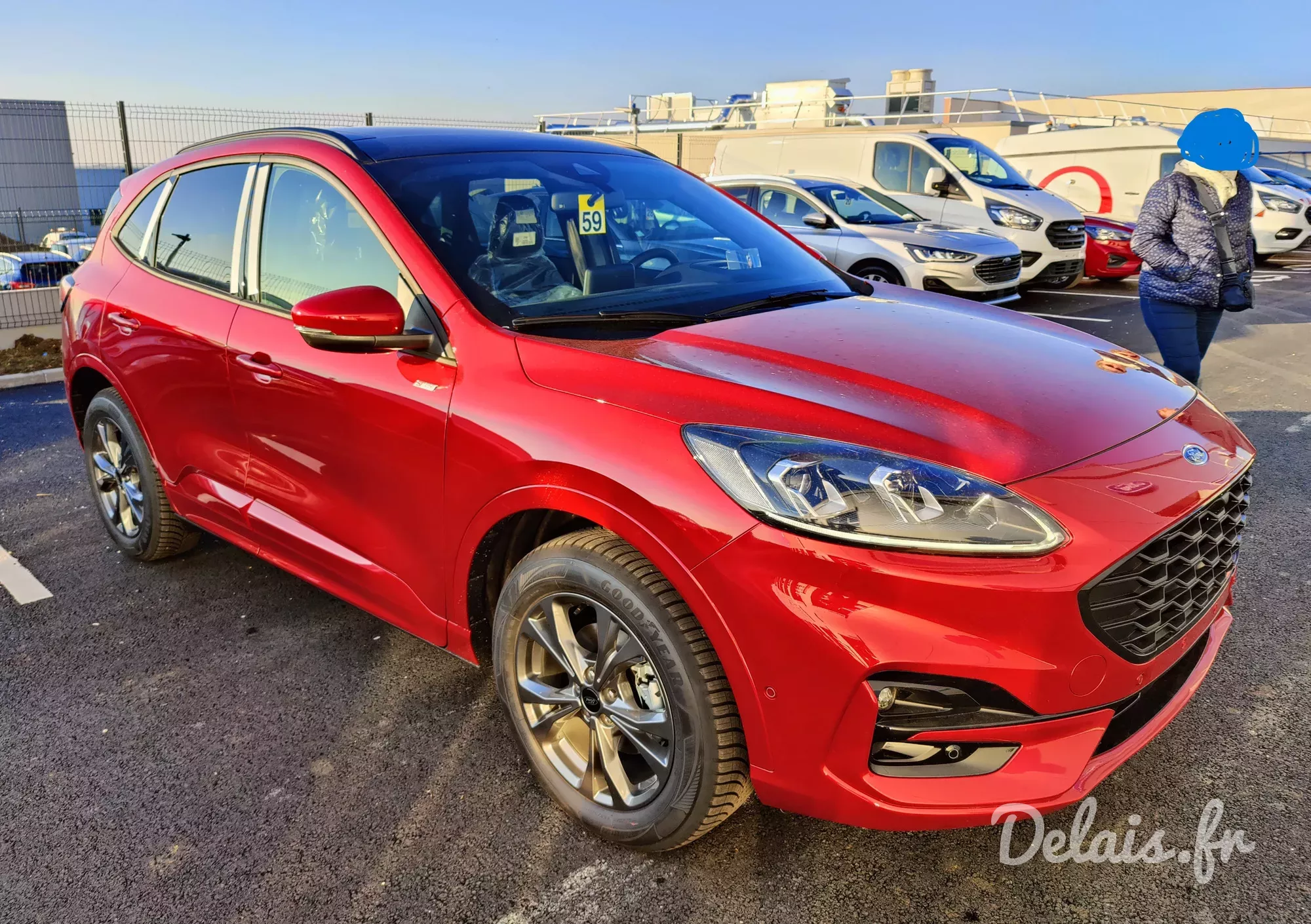 Ford Kuga Rapid Red ST-Line X