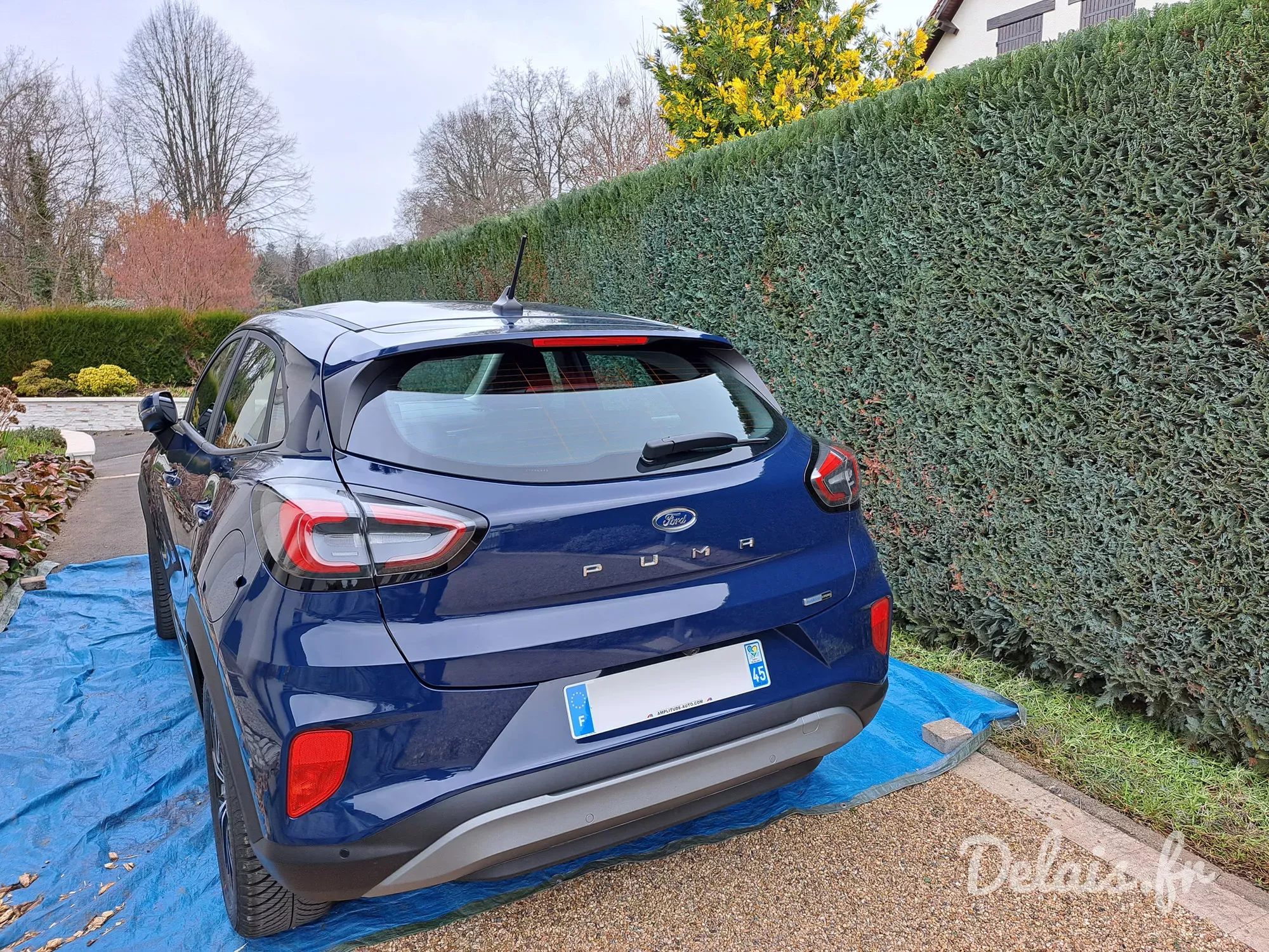 Ford Puma Bleu Abysse Titanium