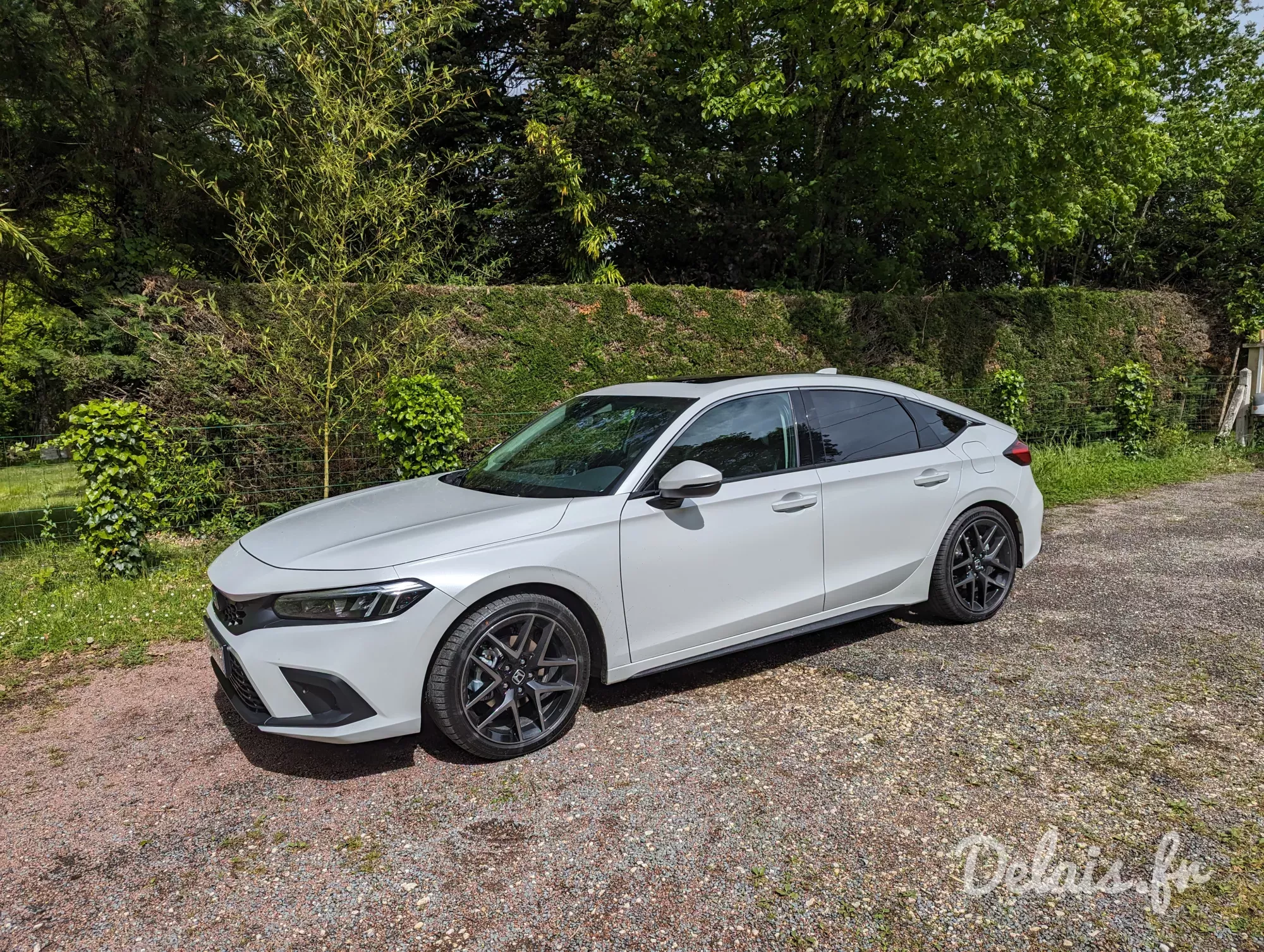 Honda Civic Blanc Platine Advance