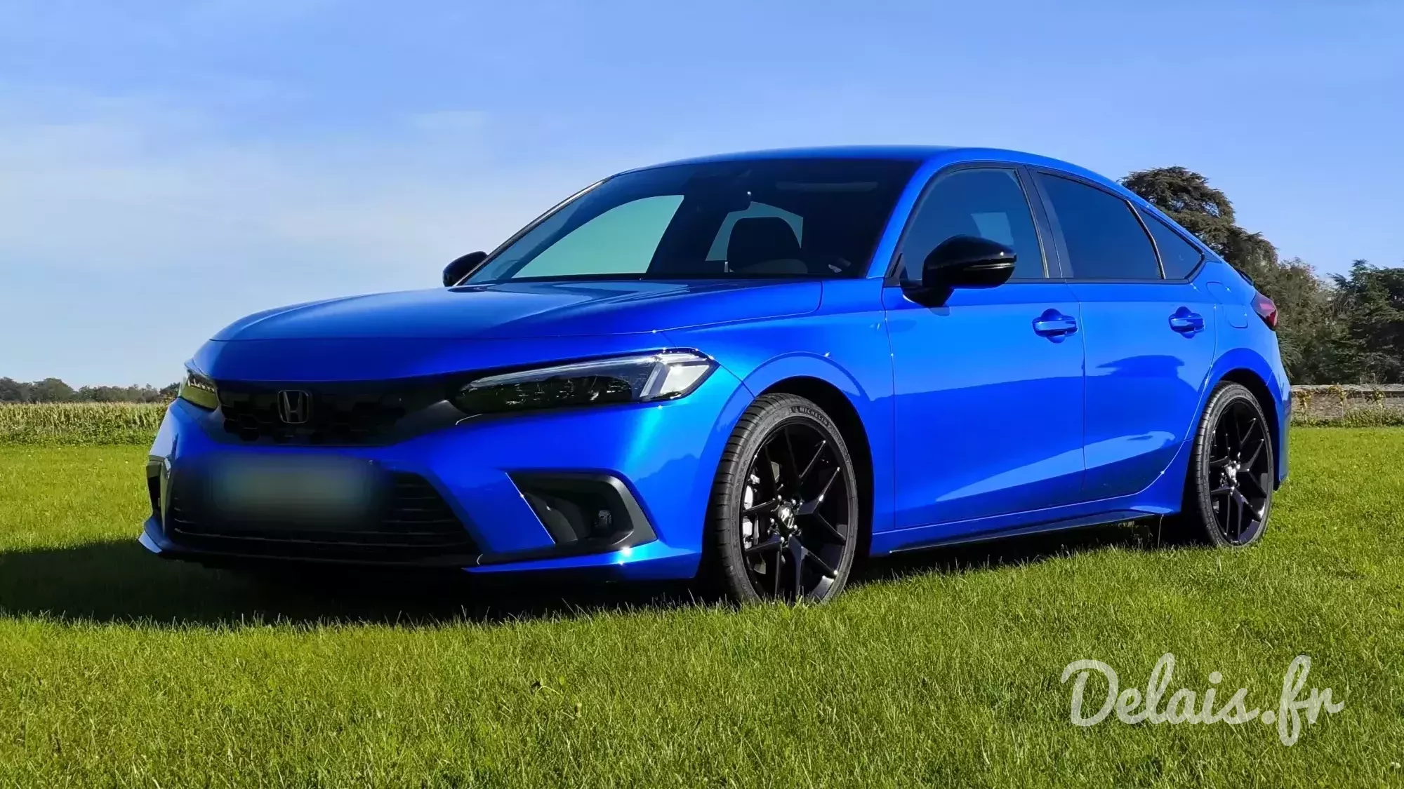 Honda Civic Bleu Cristallin Premium Sport