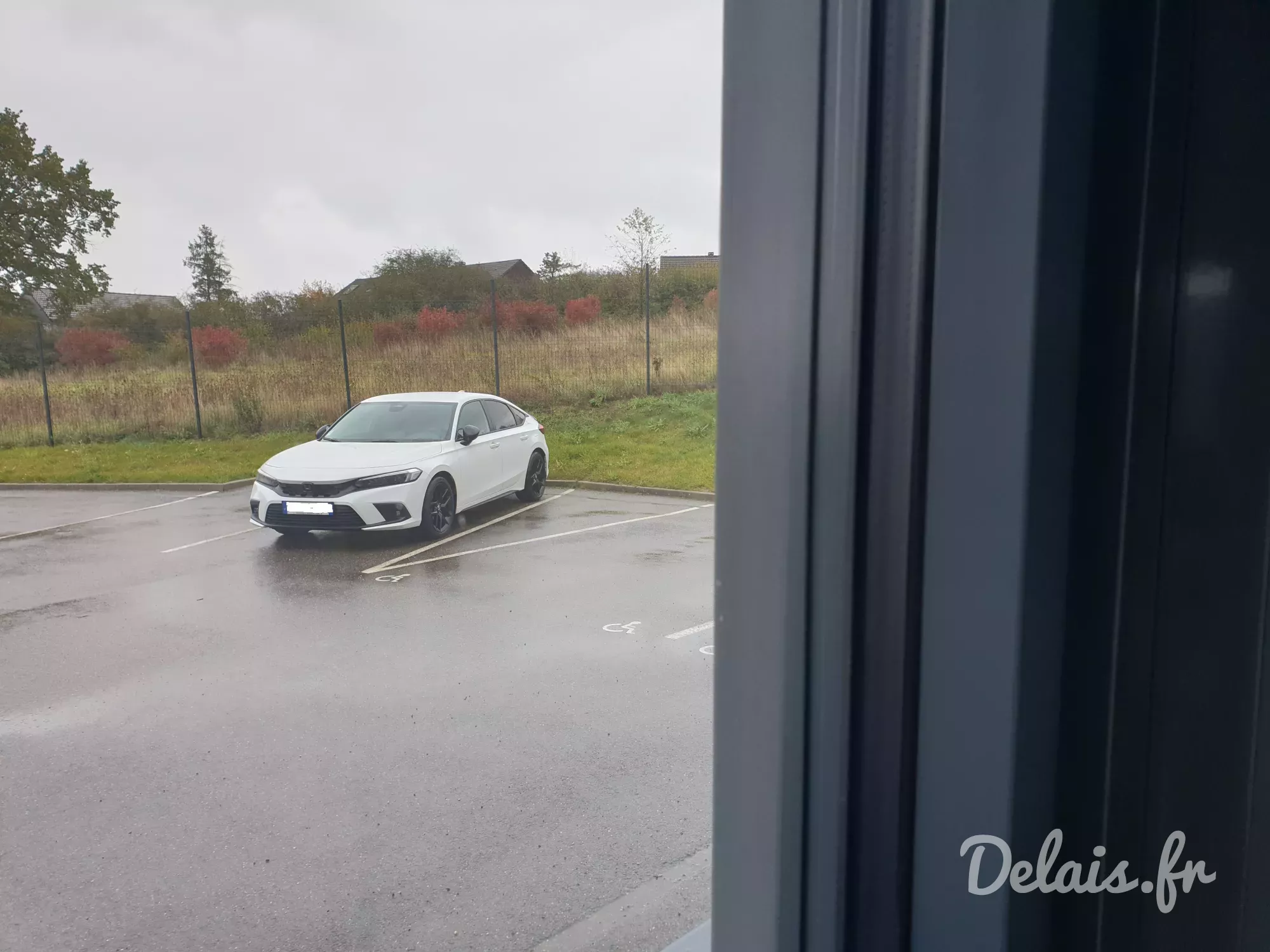 Honda Civic Blanc Platine Sport