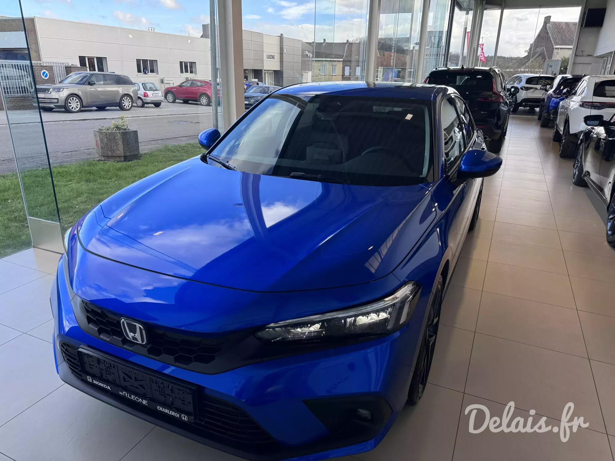 Honda Civic Bleu Cristallin Premium Advance