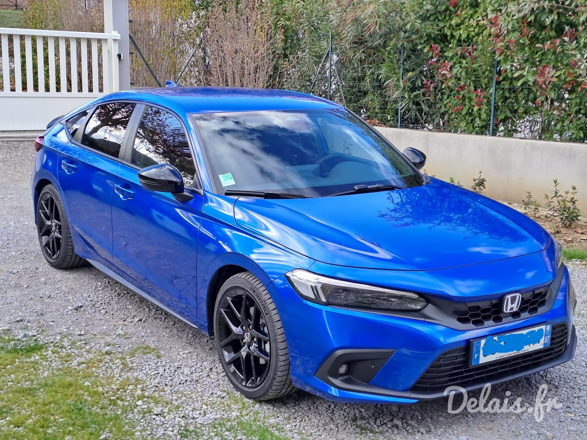 Honda Civic Bleu Cristallin Premium Sport