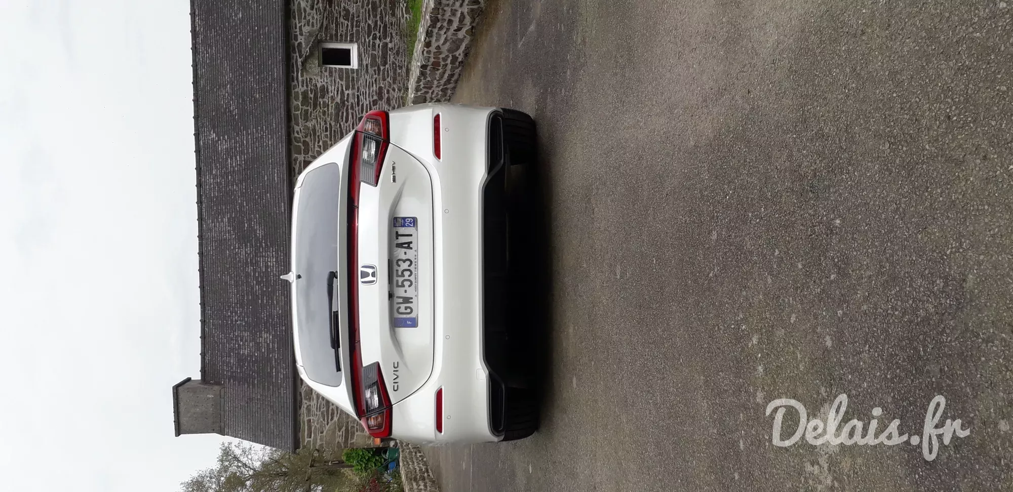 Honda Civic Blanc Platine Advance