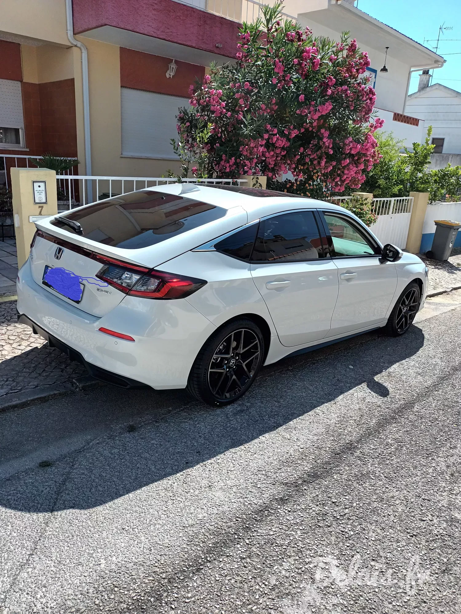 Honda Civic Blanc Platine Advance