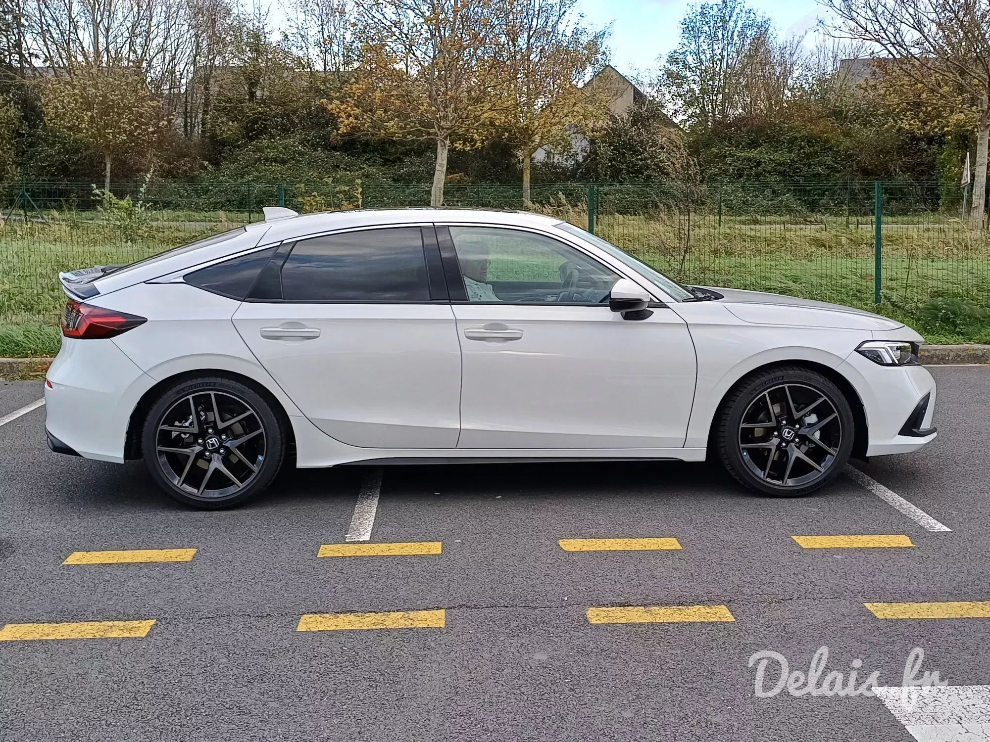 Honda Civic Blanc Platine Advance