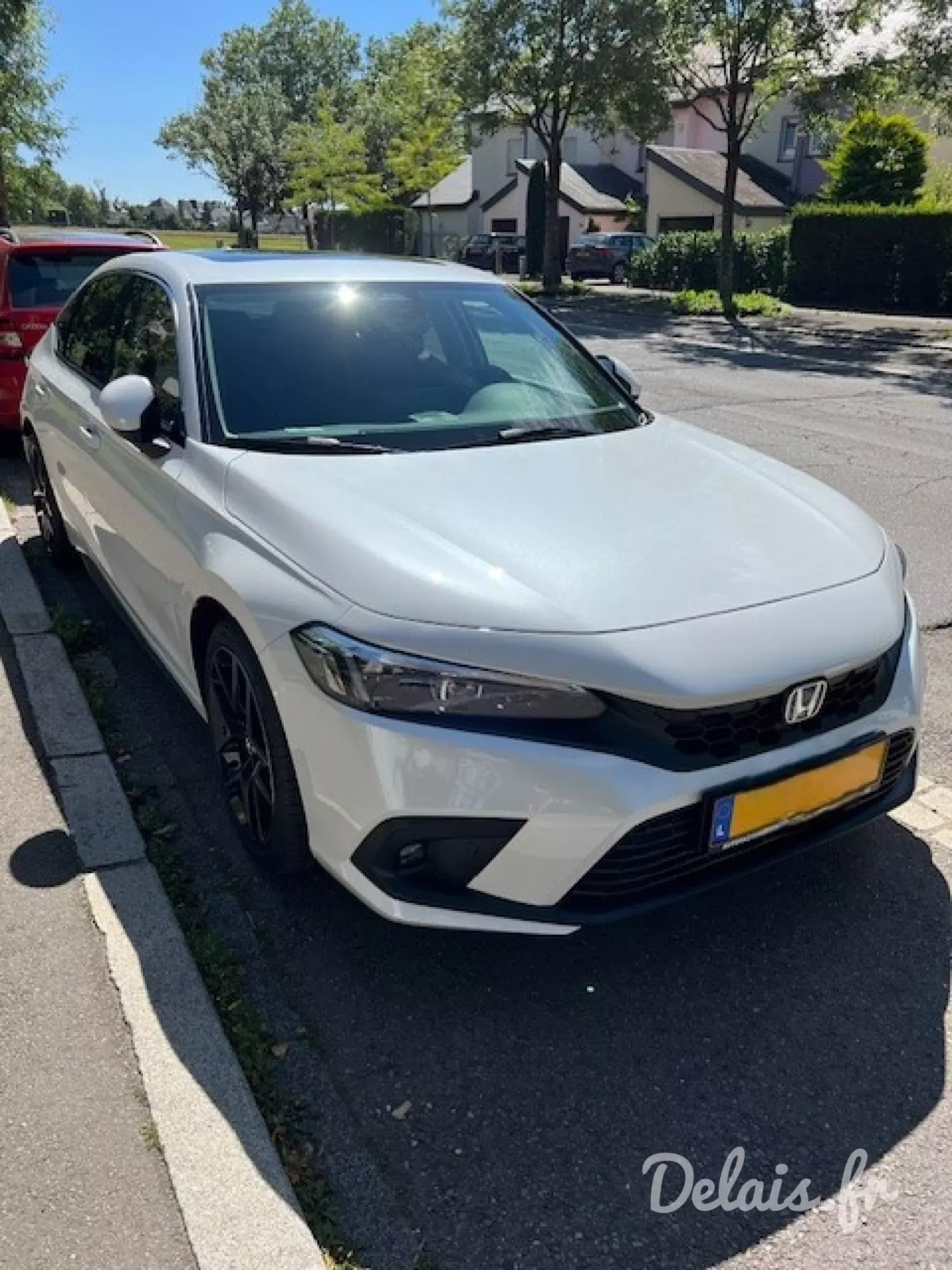 Honda Civic Blanc Platine Advance