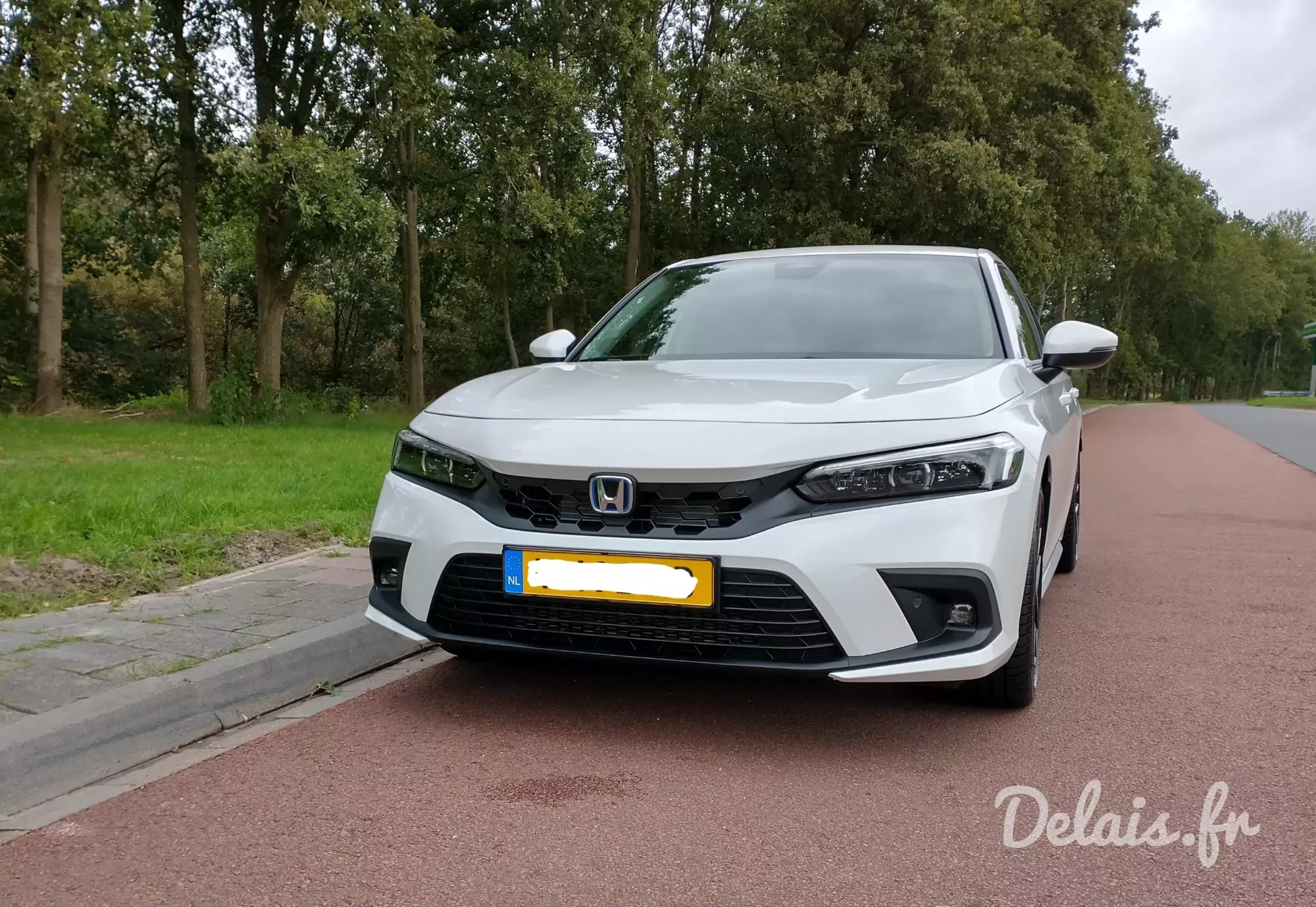 Honda Civic Blanc Platine Advance