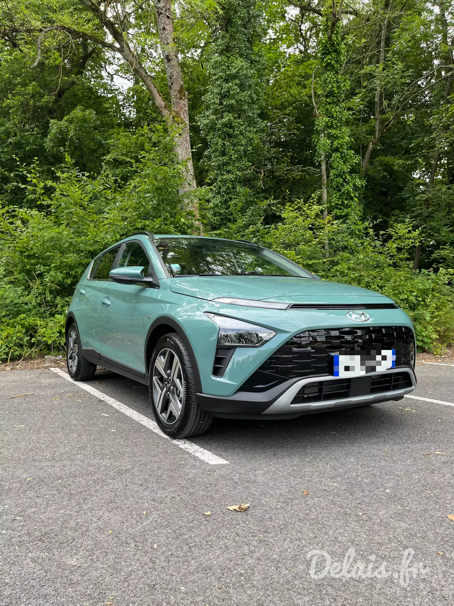 Hyundai Bayon Mangrove Green Creative