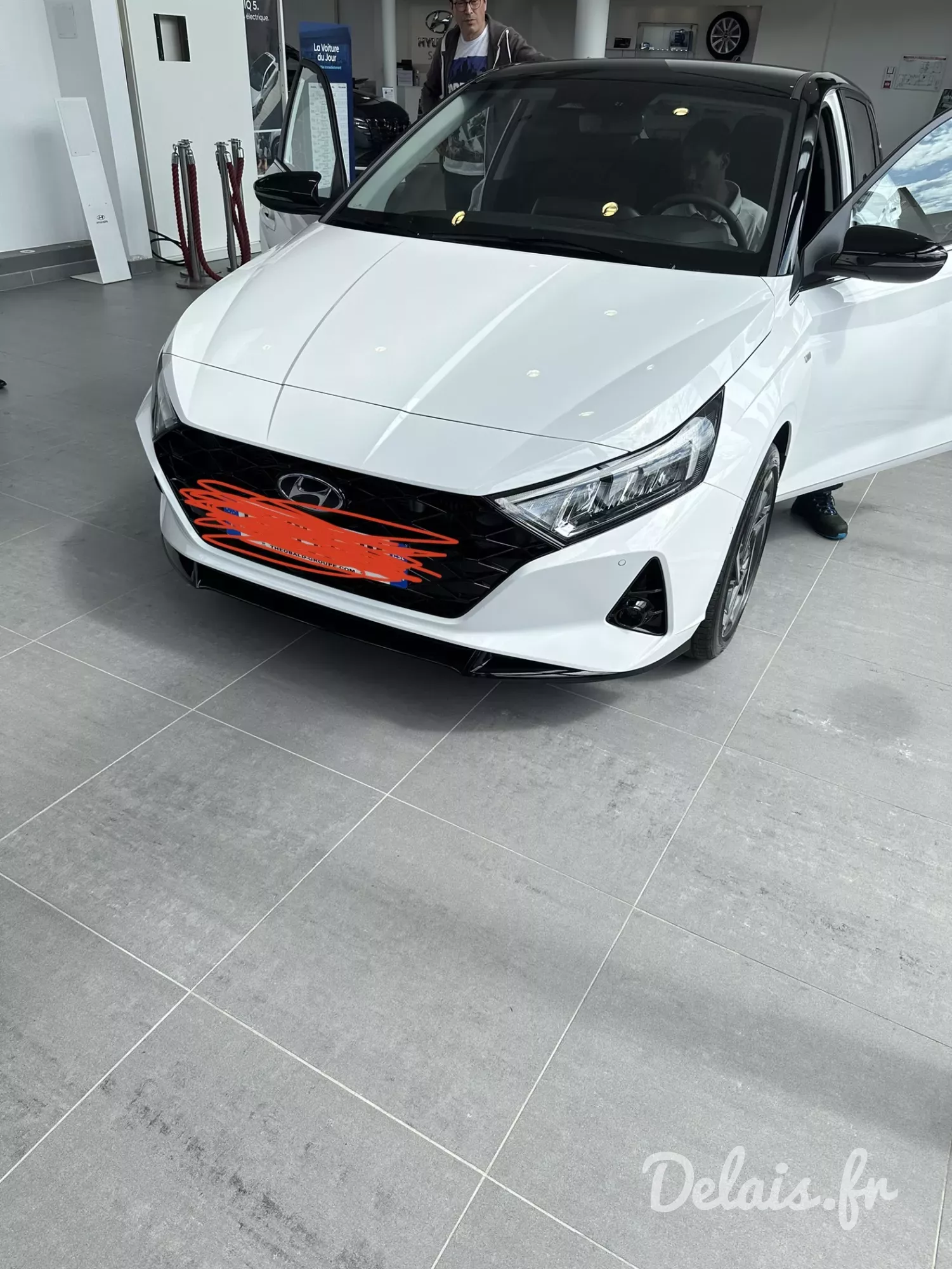 Hyundai i20 Atlas White Executive