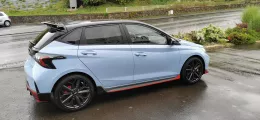 Hyundai i20 Performance Blue N of kervdid