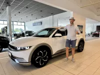 Hyundai Ioniq 5 Atlas White Advanced of Gรถran