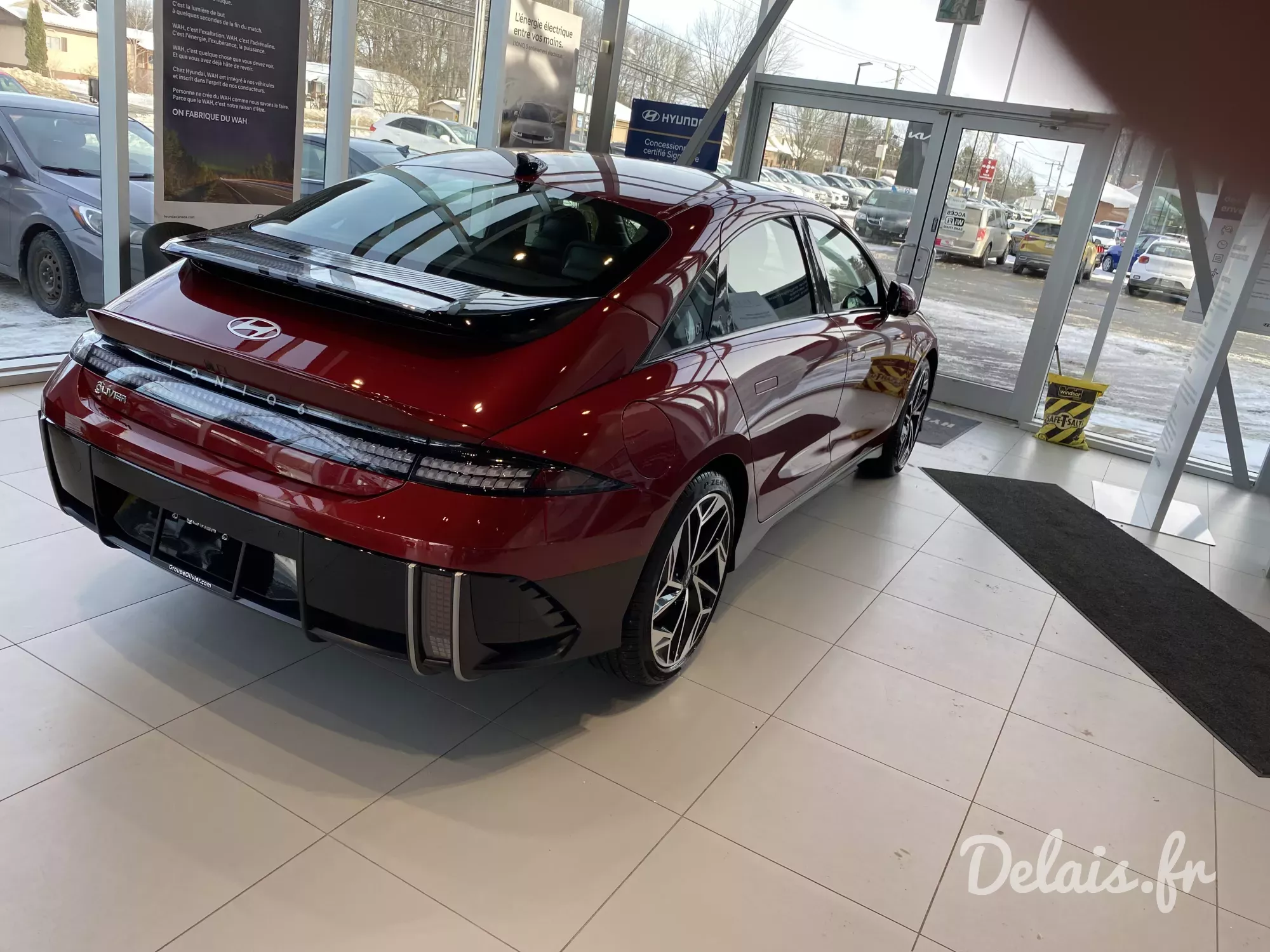 Hyundai Ioniq 6 Ultimate Red Balance