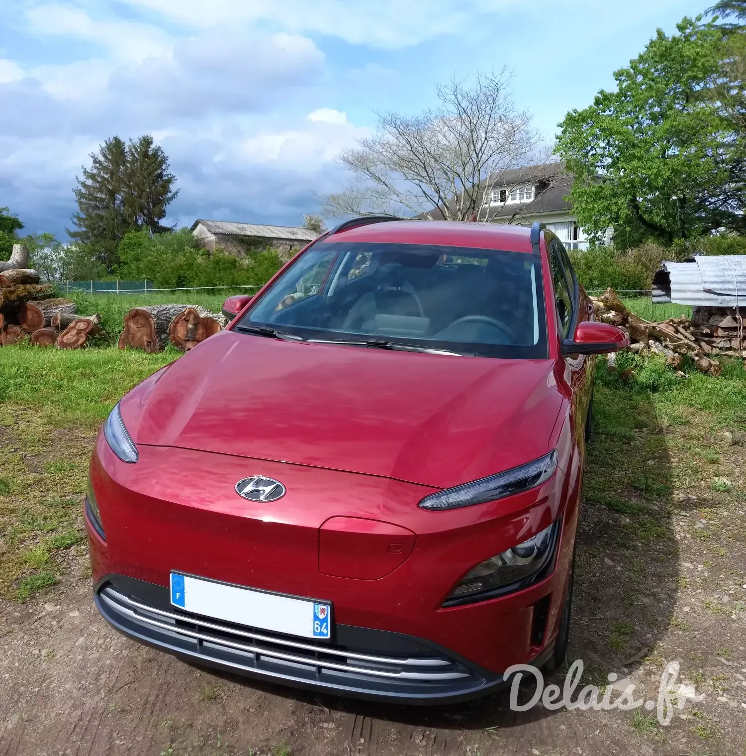 Hyundai Kona Sunset Red Intuitive