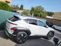 Hyundai Kona Atlas White Creative of STELEVAN
