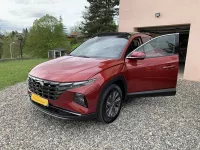Hyundai Tucson Sunset Red Creative of Talon