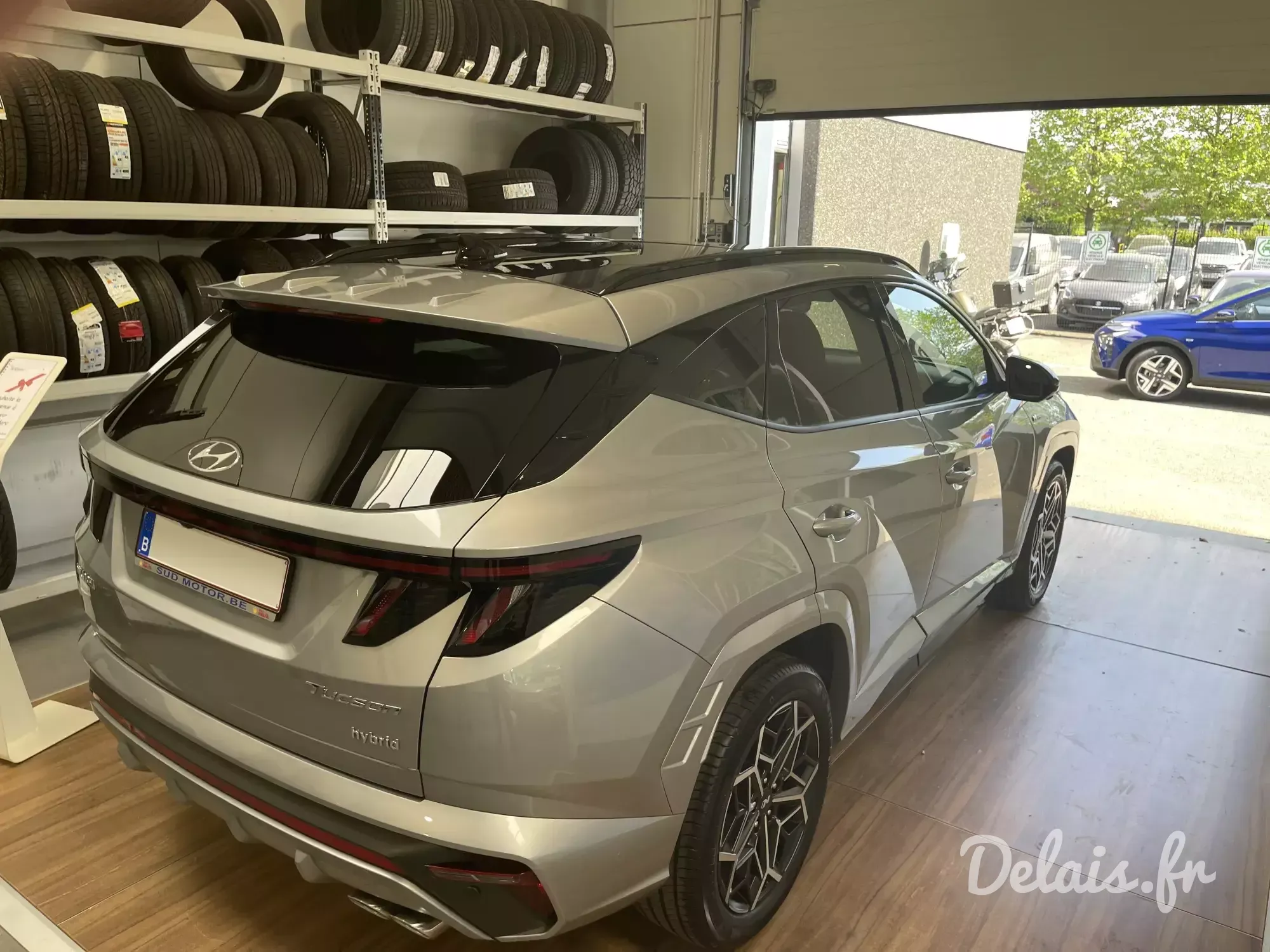 Hyundai Tucson Shimmering Silver Shine N-Line