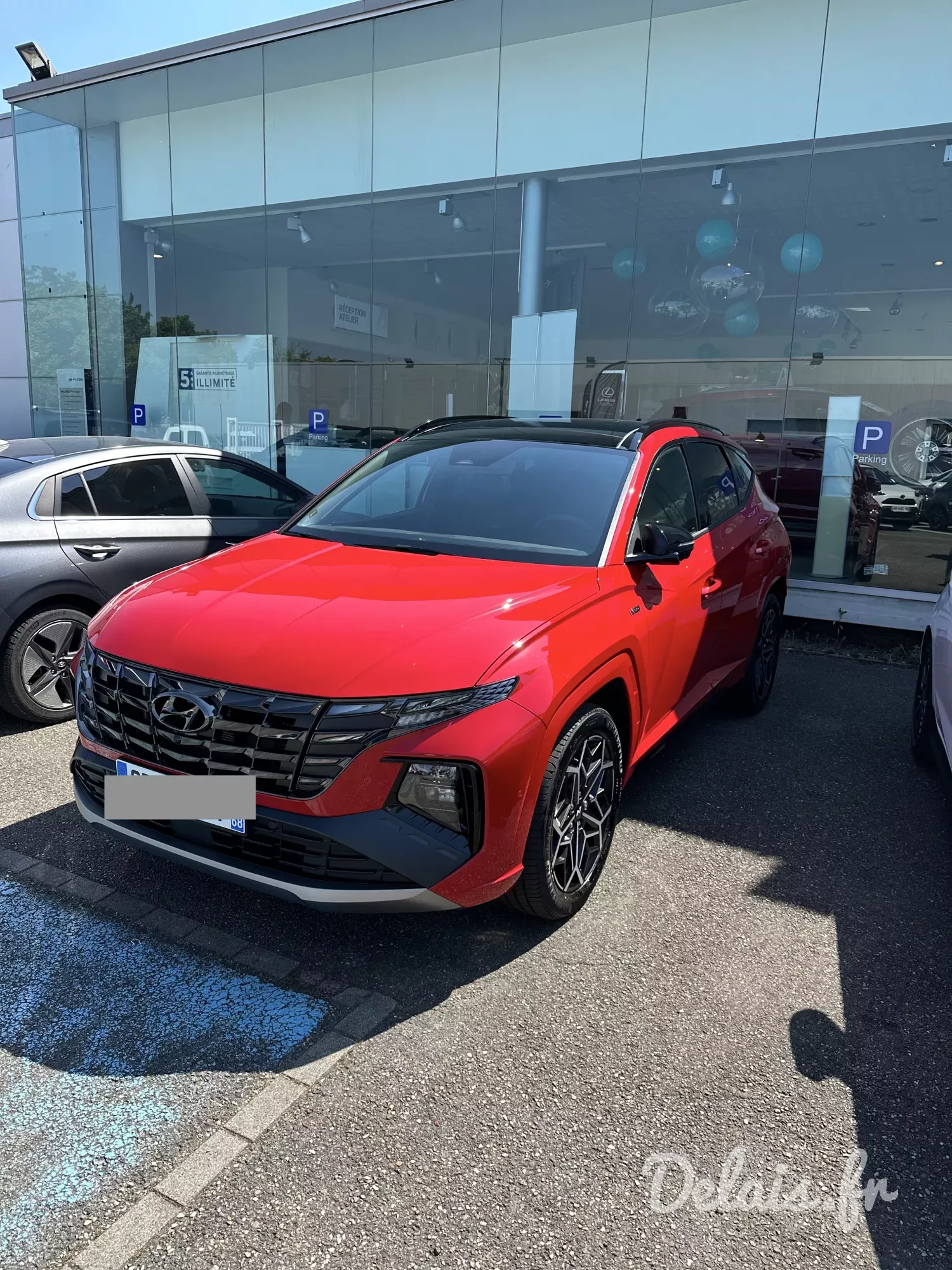 Hyundai Tucson Engine Red Executive N-Line