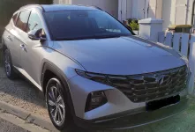 Hyundai Tucson Shimmering Silver Creative of cnk