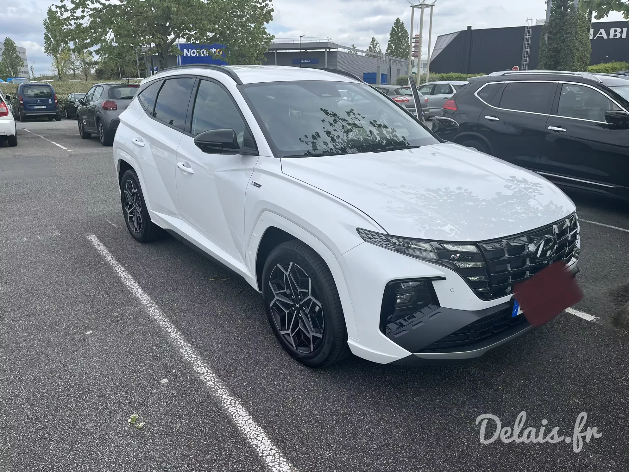 Hyundai Tucson Polar White Executive N-Line