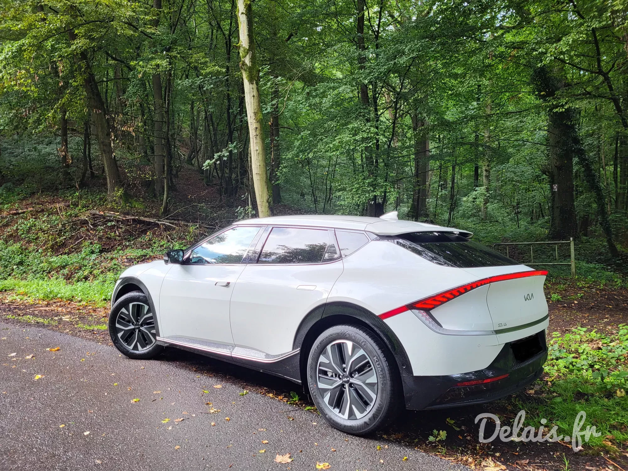 Kia EV6 Blanc Nacré Air Design