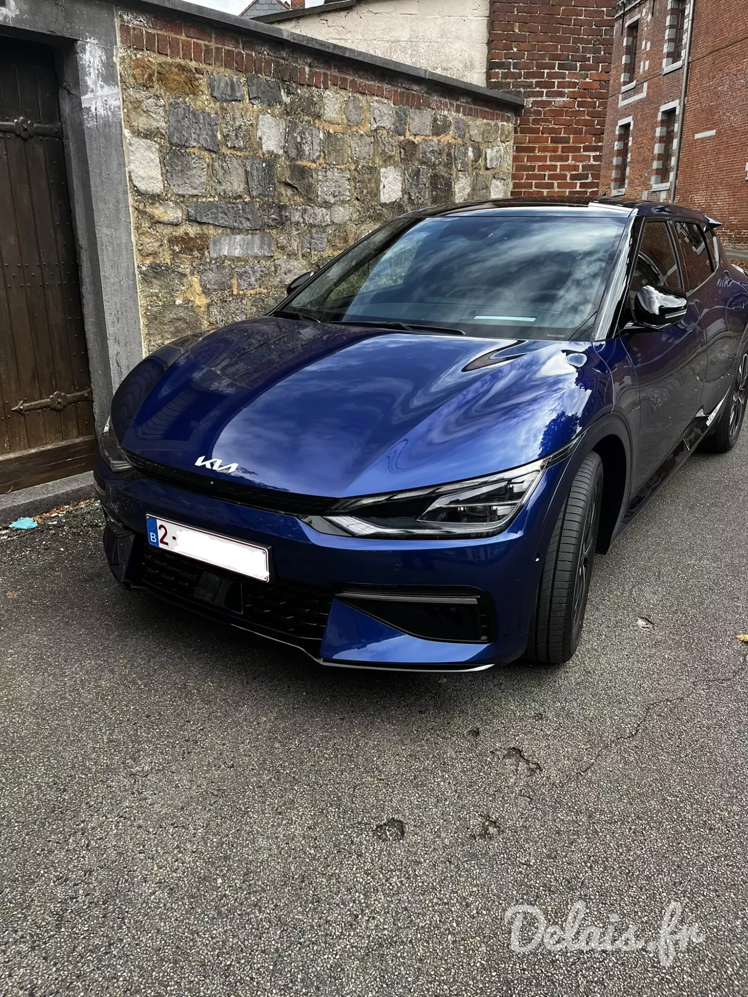 Kia EV6 Bleu Pacifique GT-line