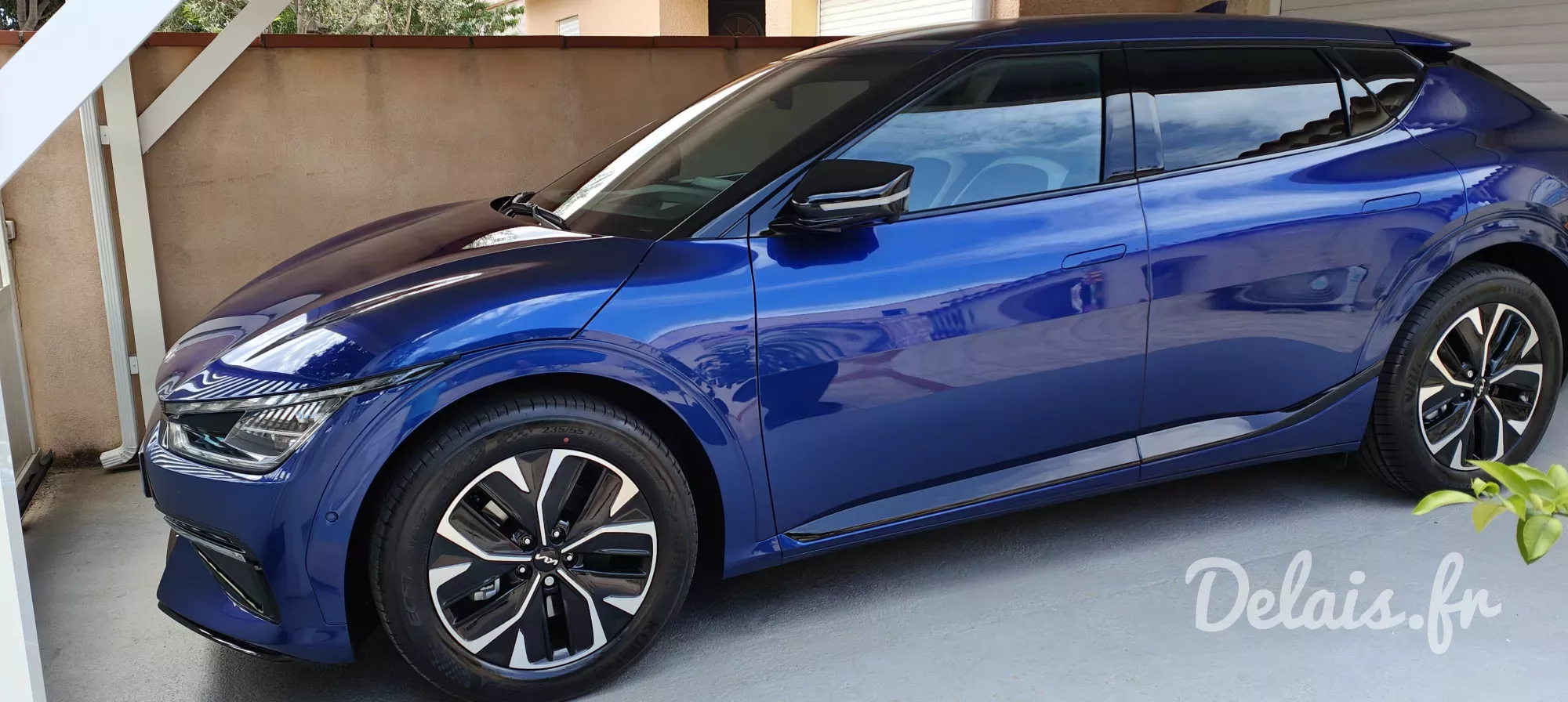 Kia EV6 Bleu Pacifique GT-line