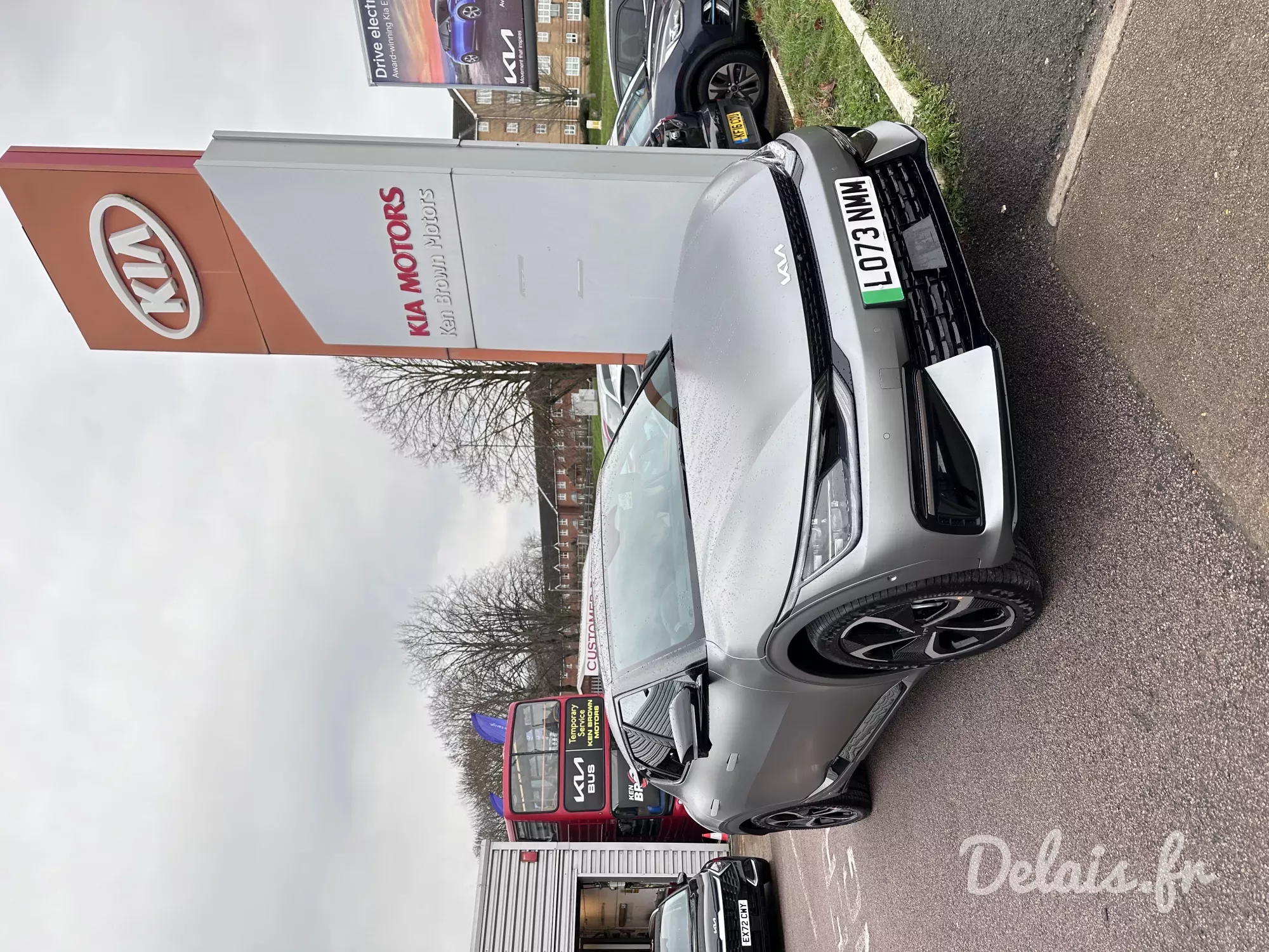 Kia EV6 Gris Comète Mat GT-line