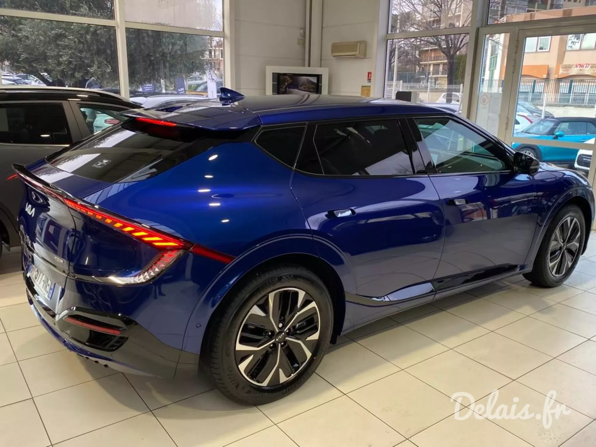 Kia EV6 Bleu Pacifique GT-line
