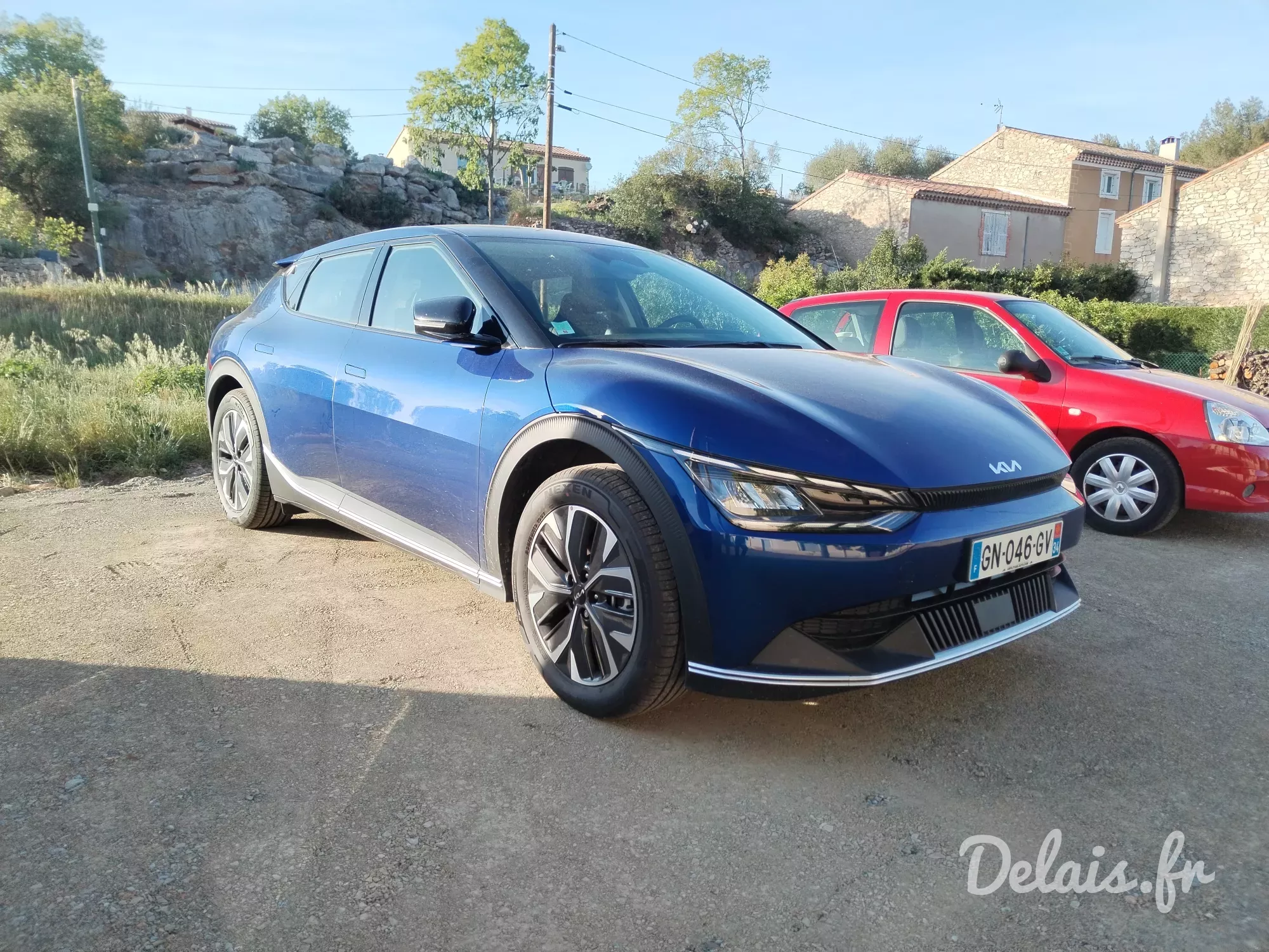 Kia EV6 Bleu Pacifique Air Active